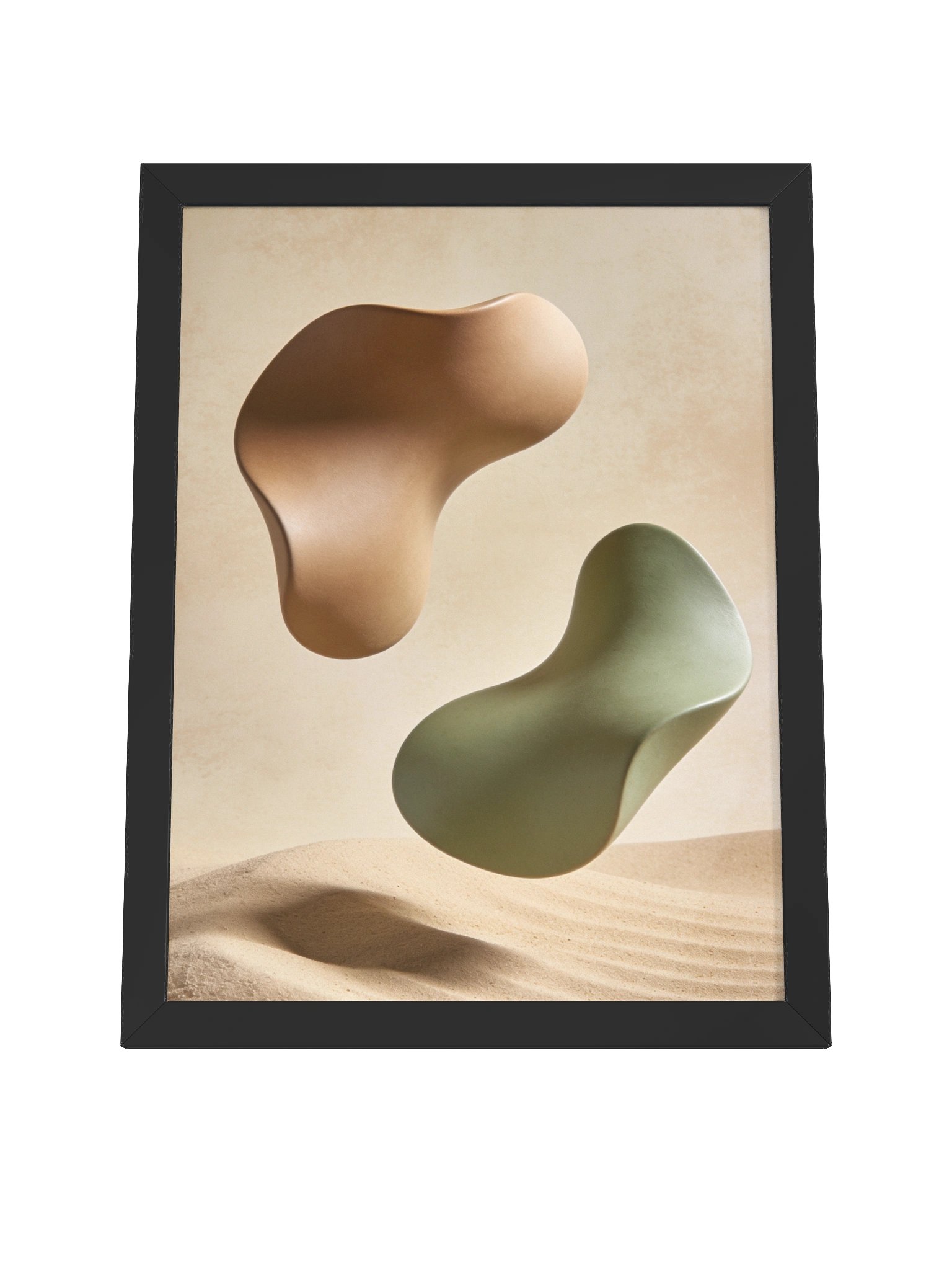 Desert Harmony: Abstract Earth Tones Wall Art- 30× 41 cm product image (10)