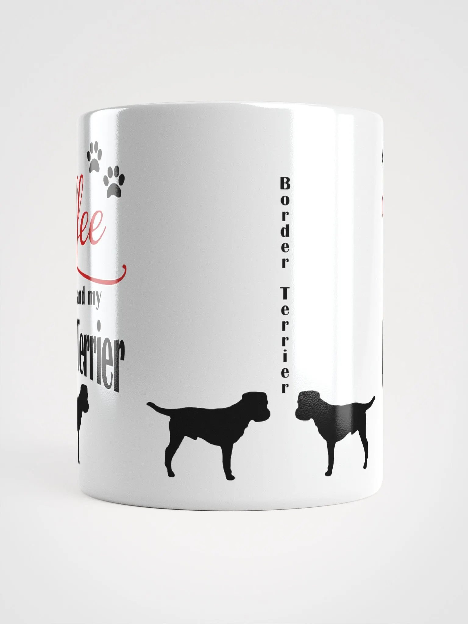 Coffee and my Border Terrier Mug product image (5)