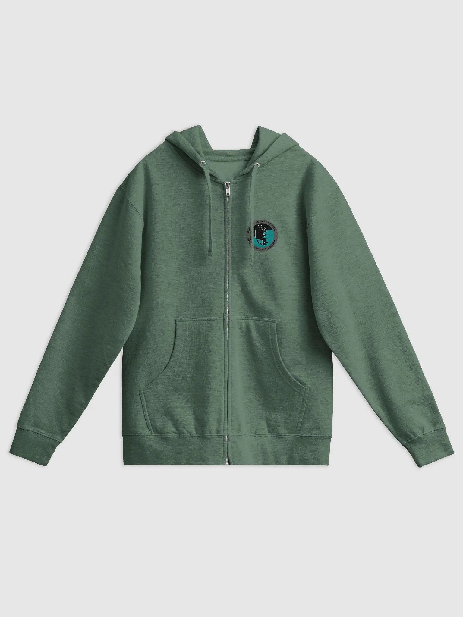 Stellar Packrat Logistics Zip up hoodie product image (1)