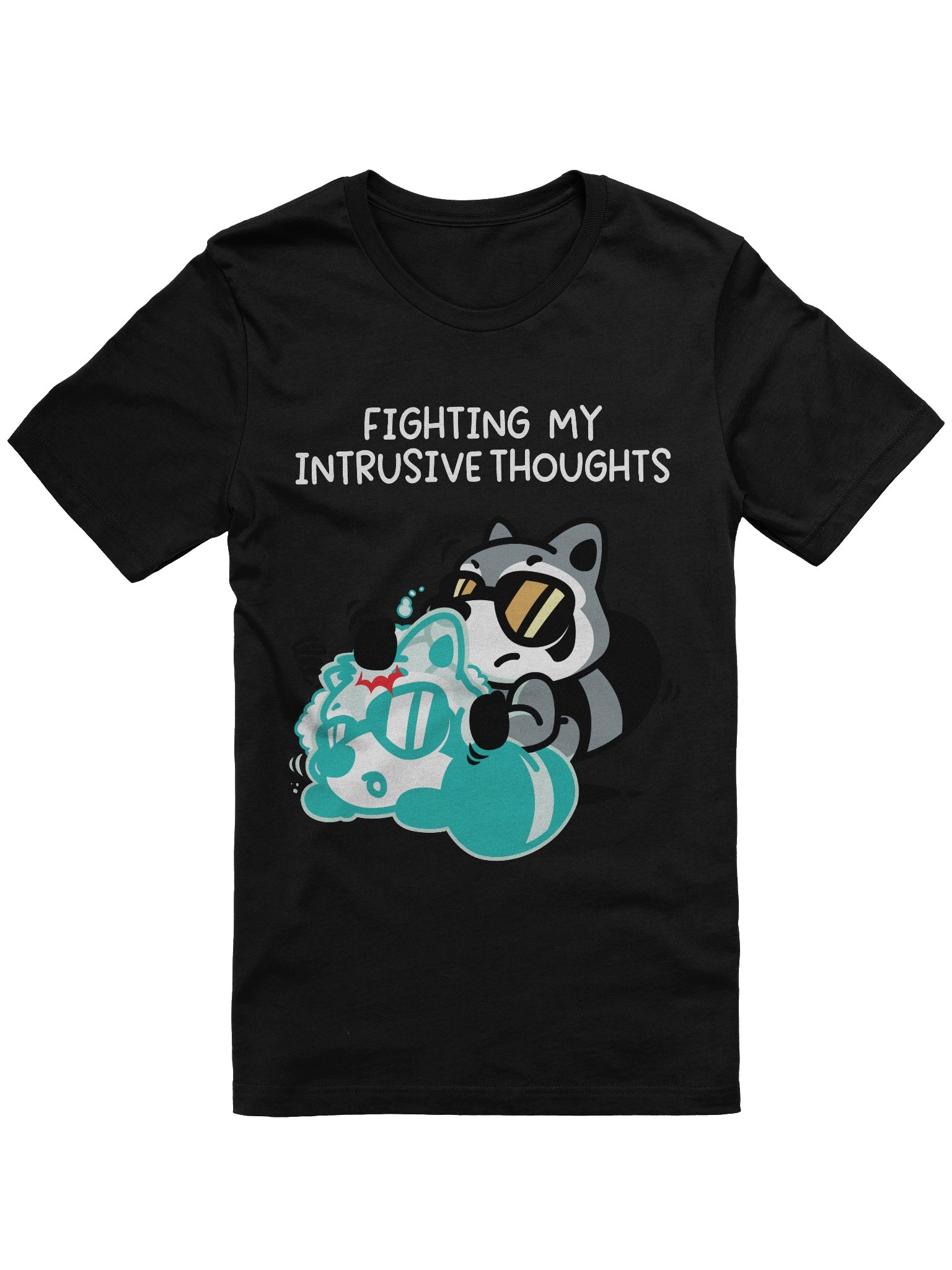 Fighting My Intrusive Thoughts Men's T-Shirt product image (1)