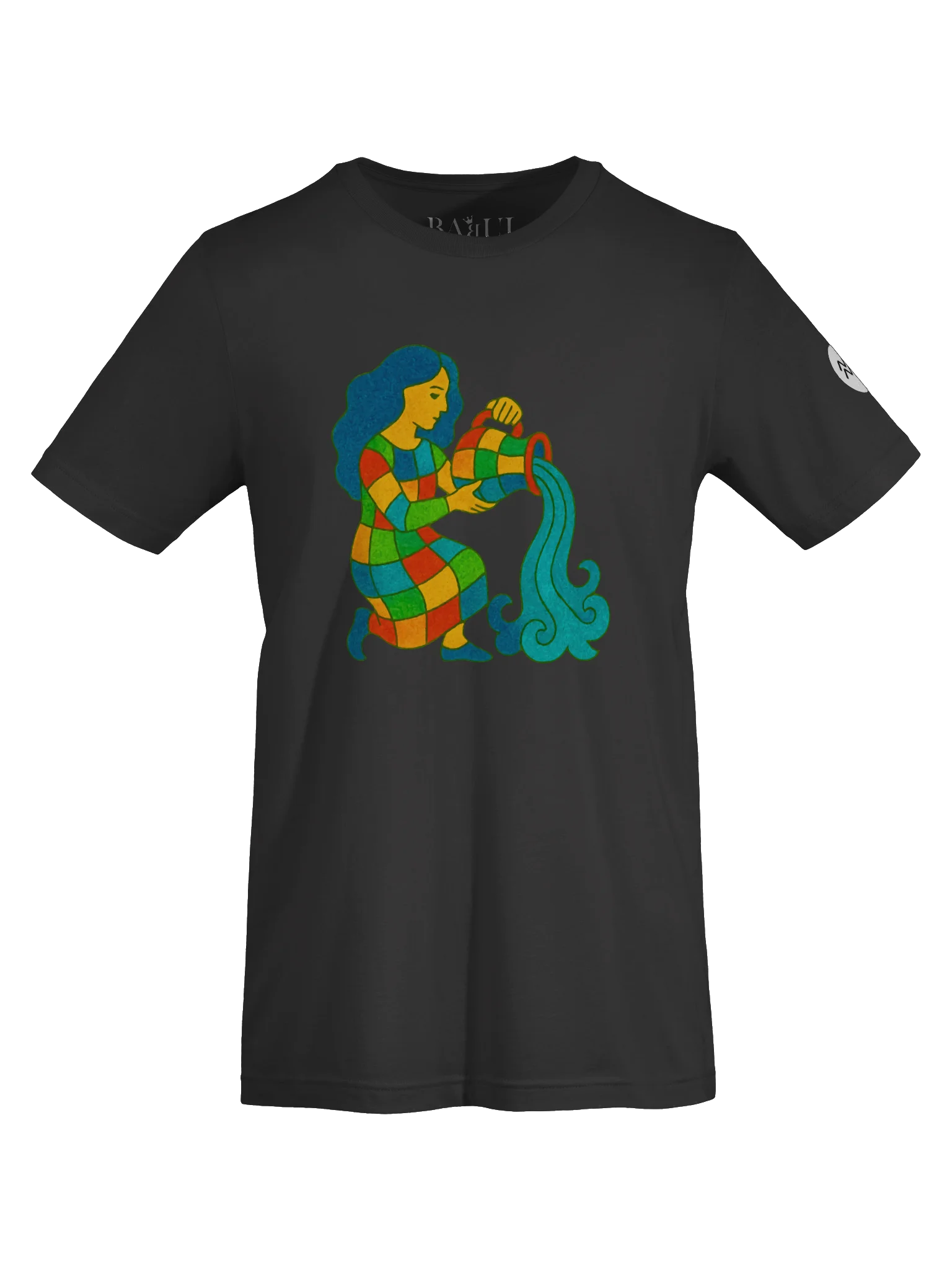 AQUARIUS - ZODIAC IN COLORS t-shirt product image (7)
