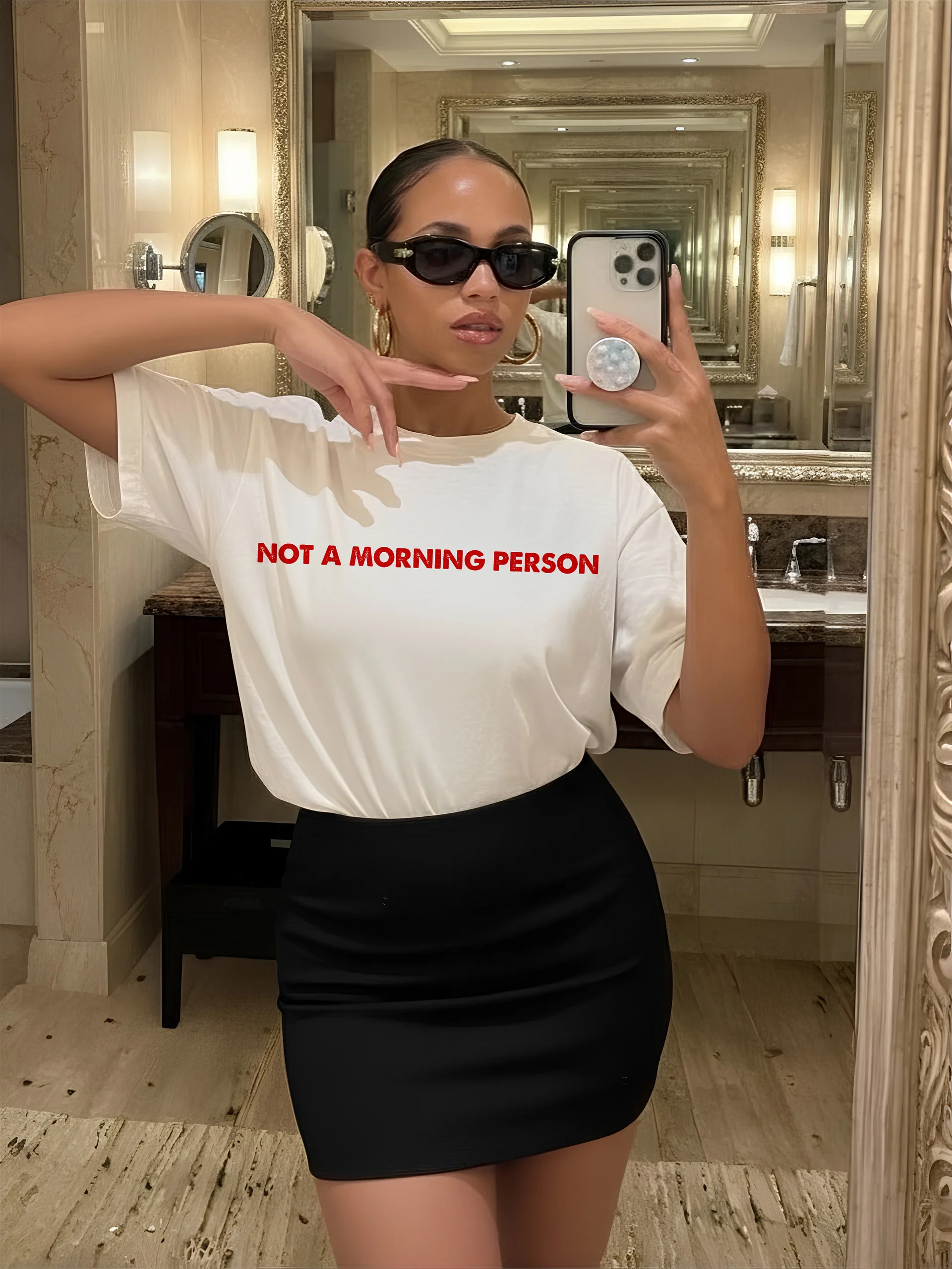 Not A Morning Person T-shirt product image (1)