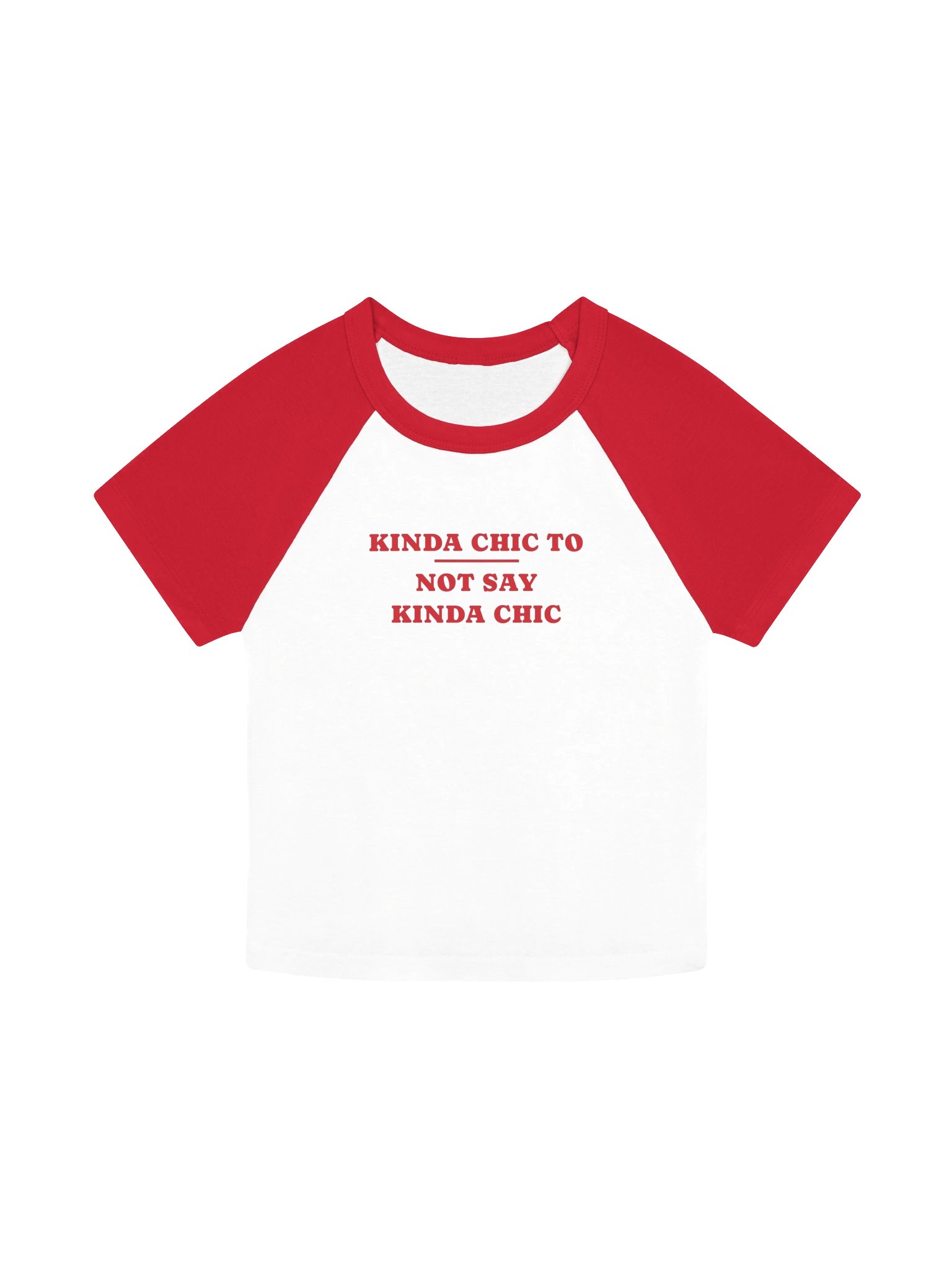 kinda chic to not say kinda chic white red product image (1)