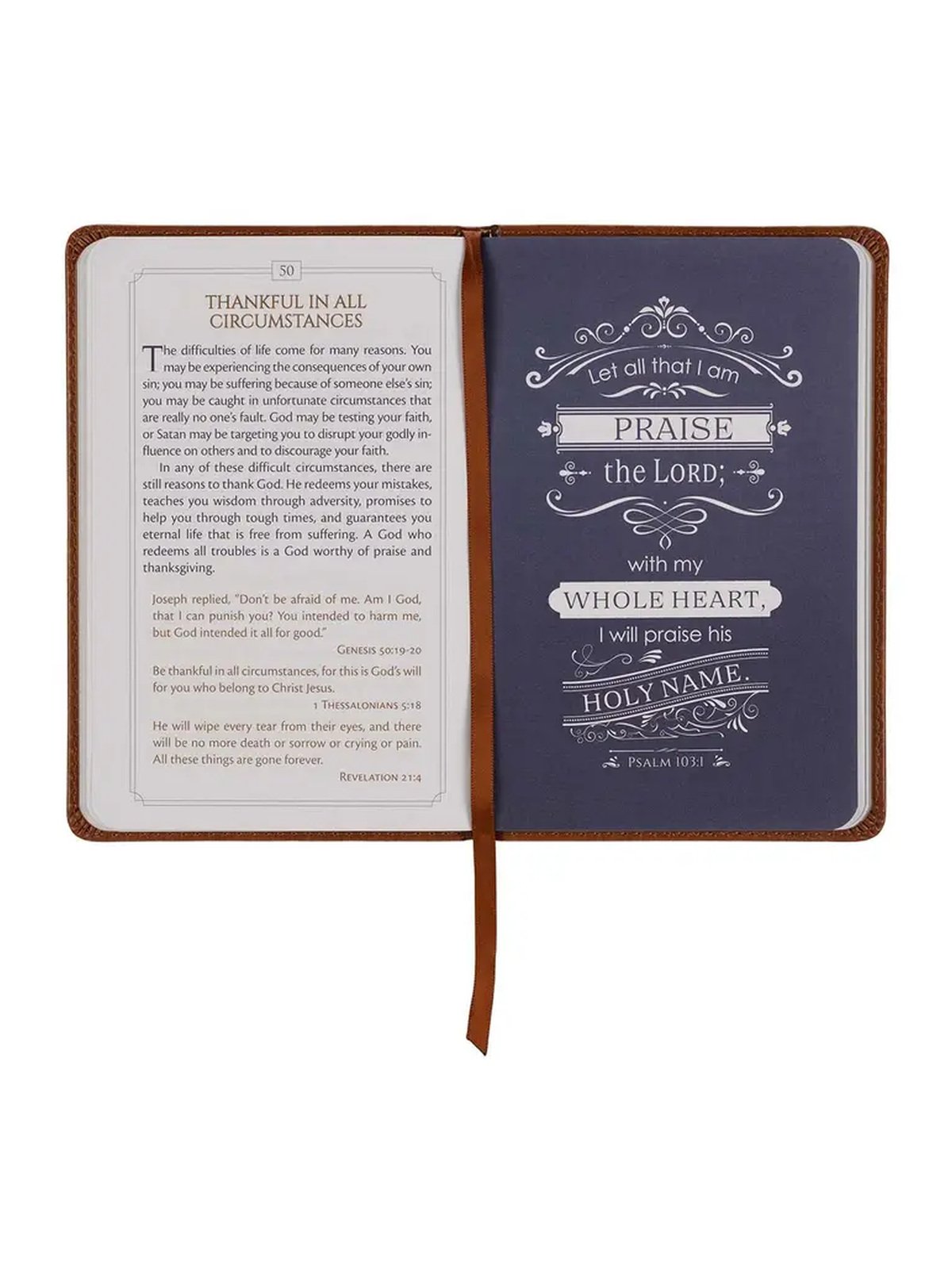 101 Devotions for Men | Premium Faux Leather Devotional Book product image (3)