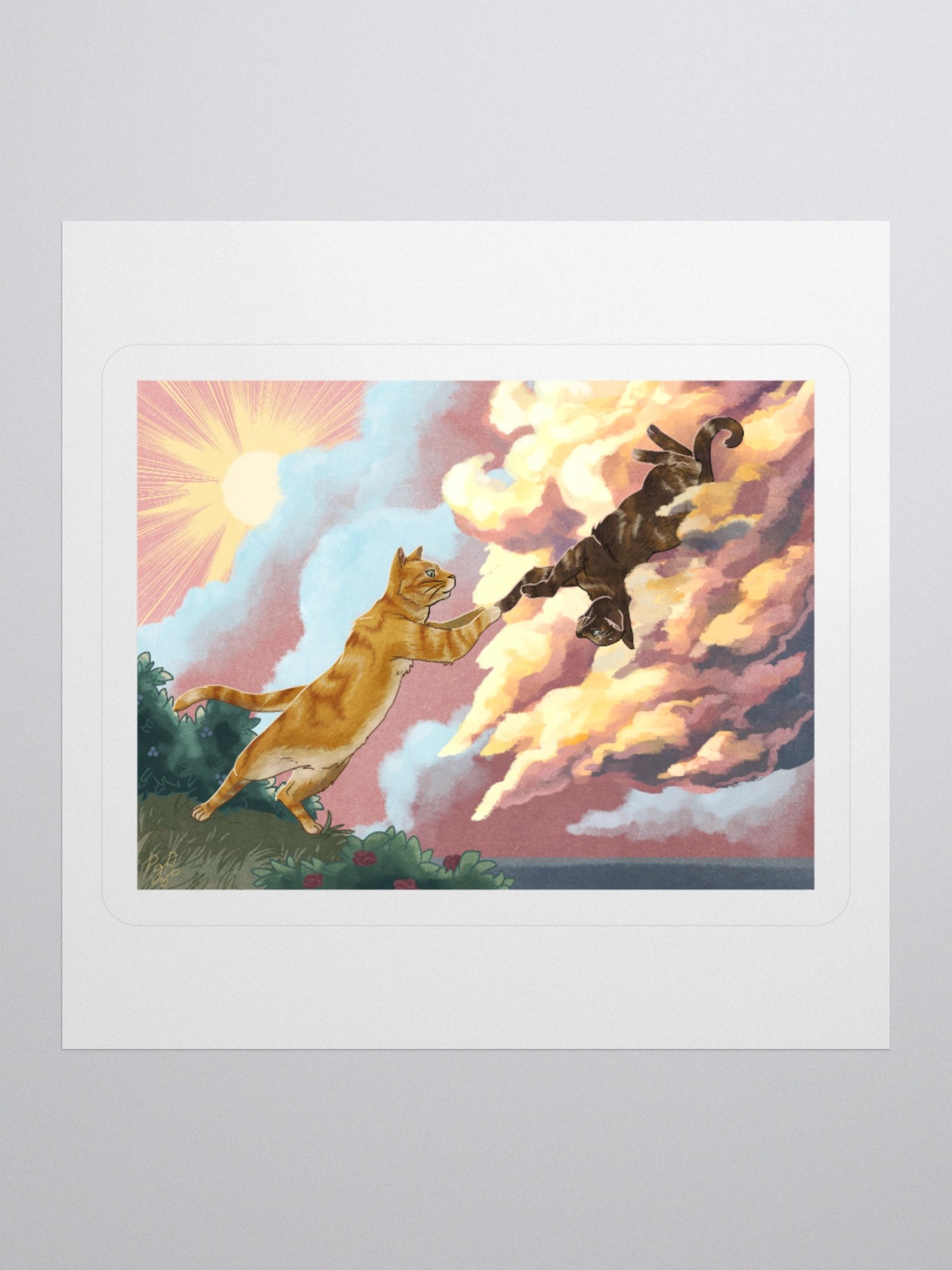 'Tiny Giants' Kiss Cut Sticker product image (3)