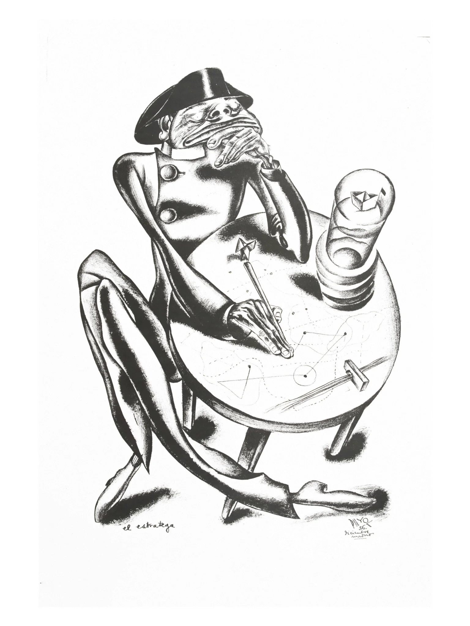 El Estratega (The Strategist) Poster product image (1)