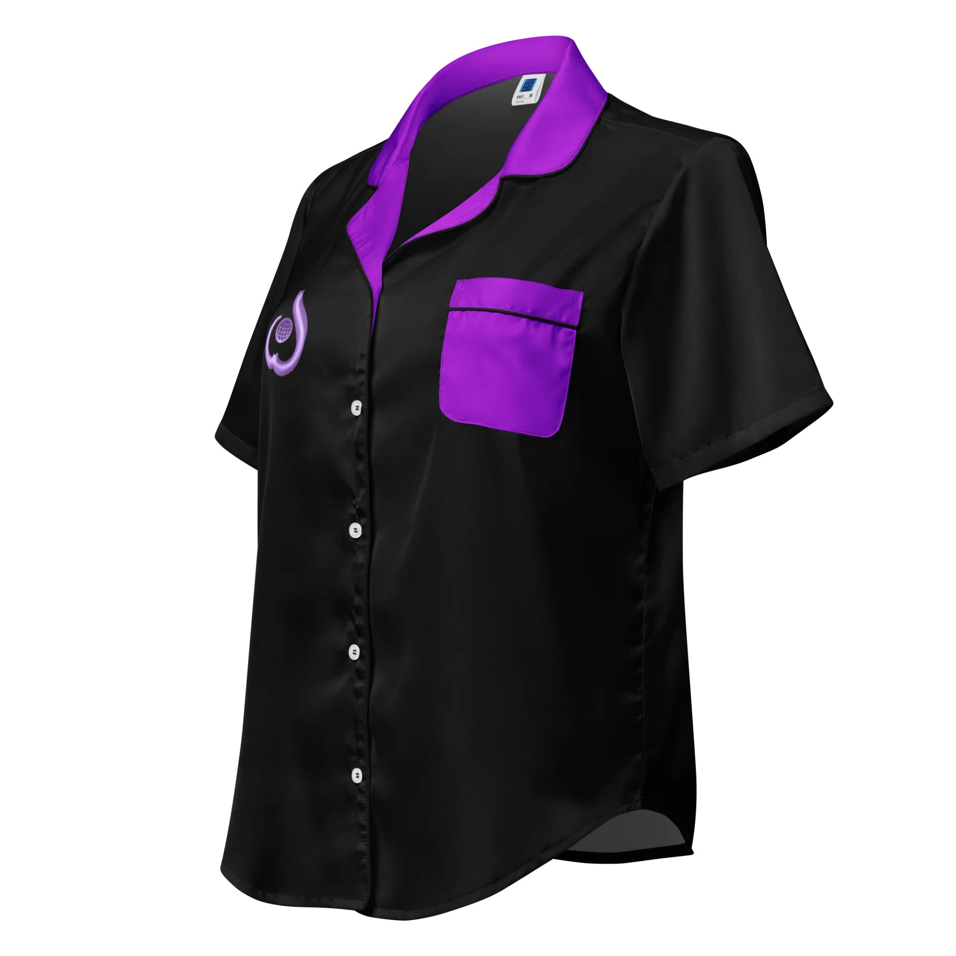 WILLOWISP Super Spy Solid Short Sleeve Pajama Top product image (1)