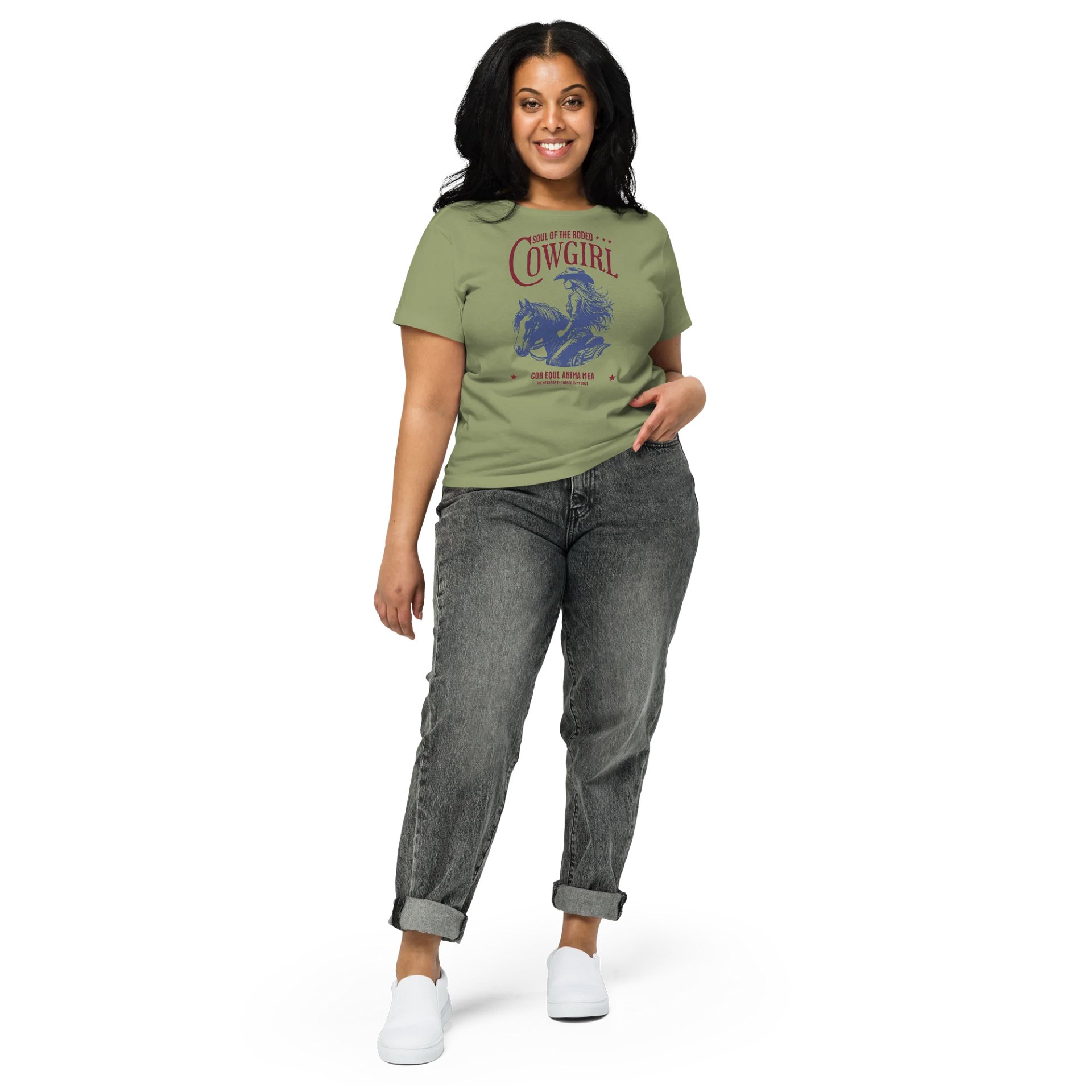 Soul of the Rodeo Women’s High-Waisted Tee product image (3)