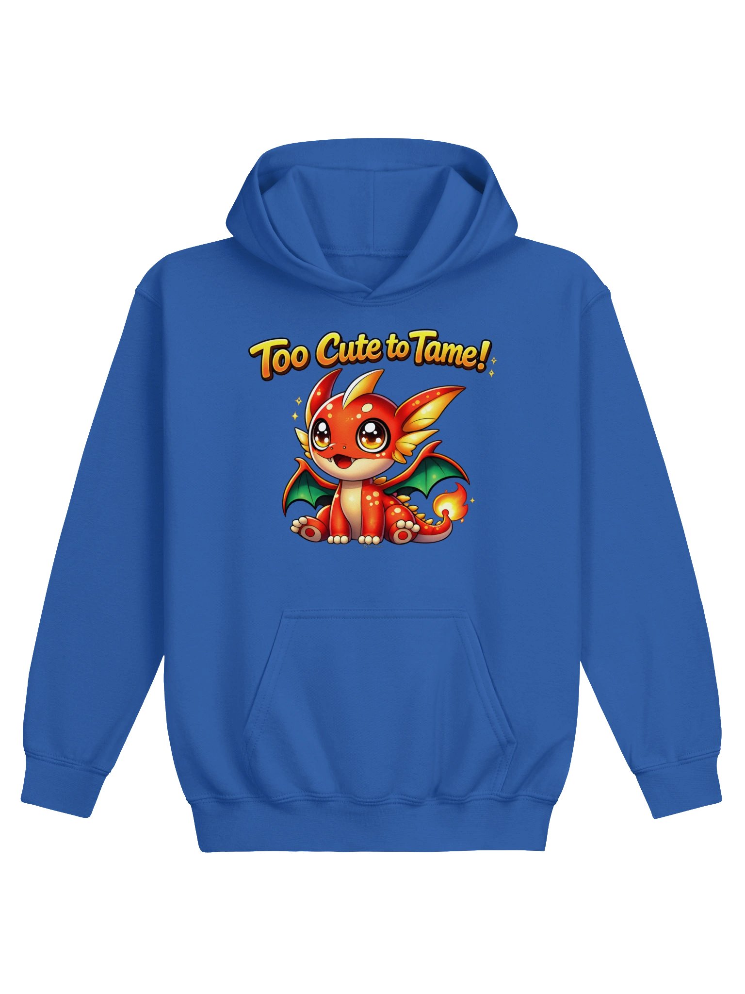 Too Cute to Tame! Kids' Dragon Hoodie product image (11)