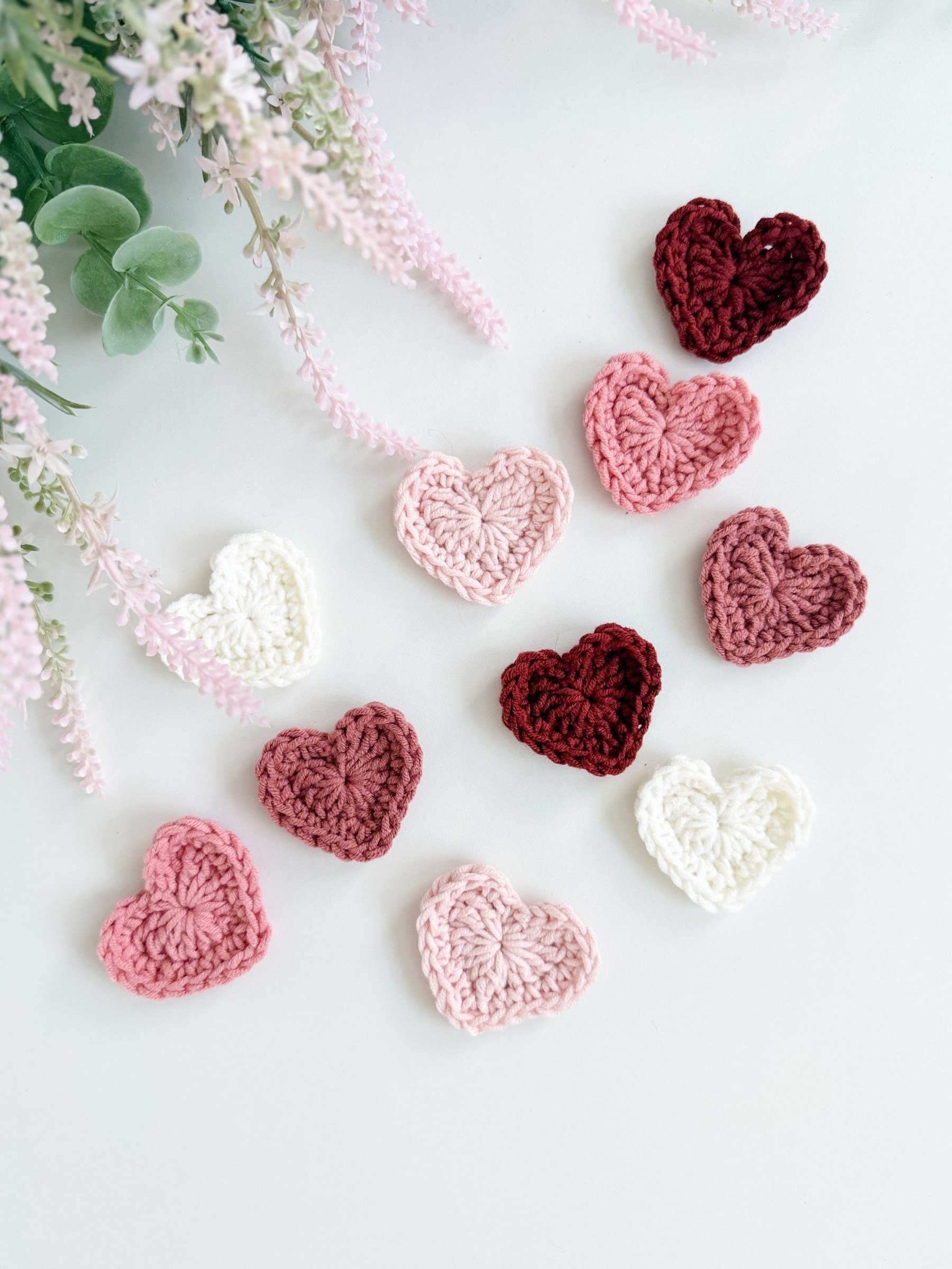 Simply Sweet Heart Applique Crochet Pattern product image (4)