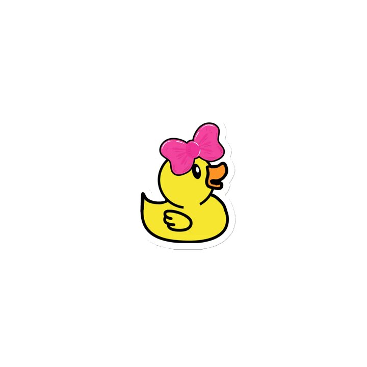 Girl Child Cruise Duck Magnet product image (1)