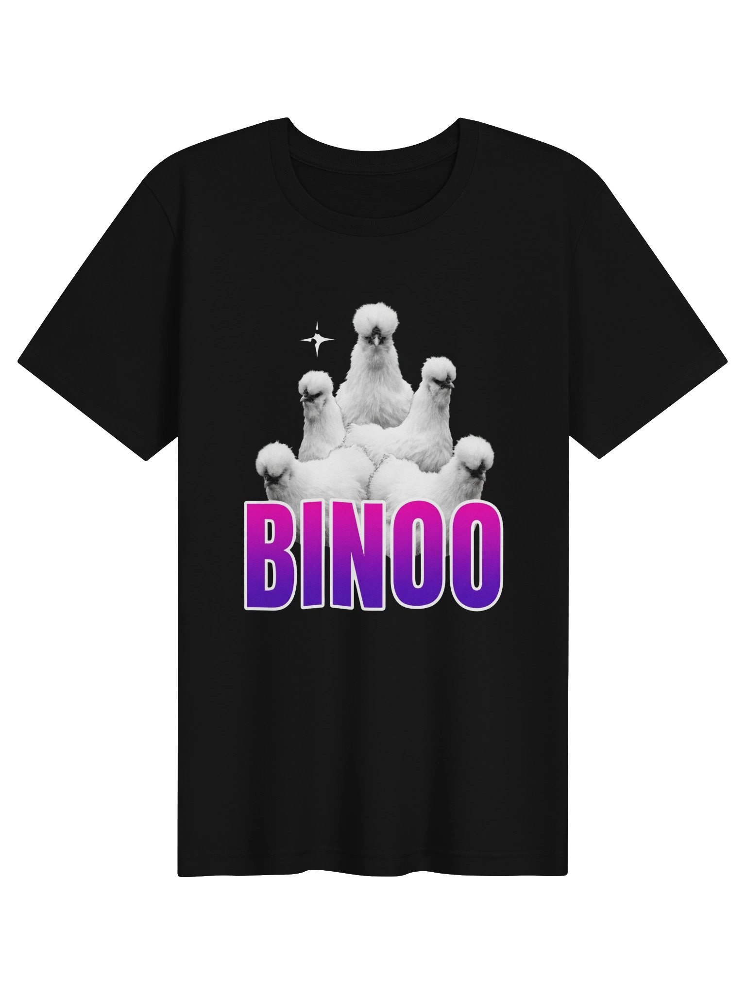 Binoo Silkie Chicken tshirt product image (1)