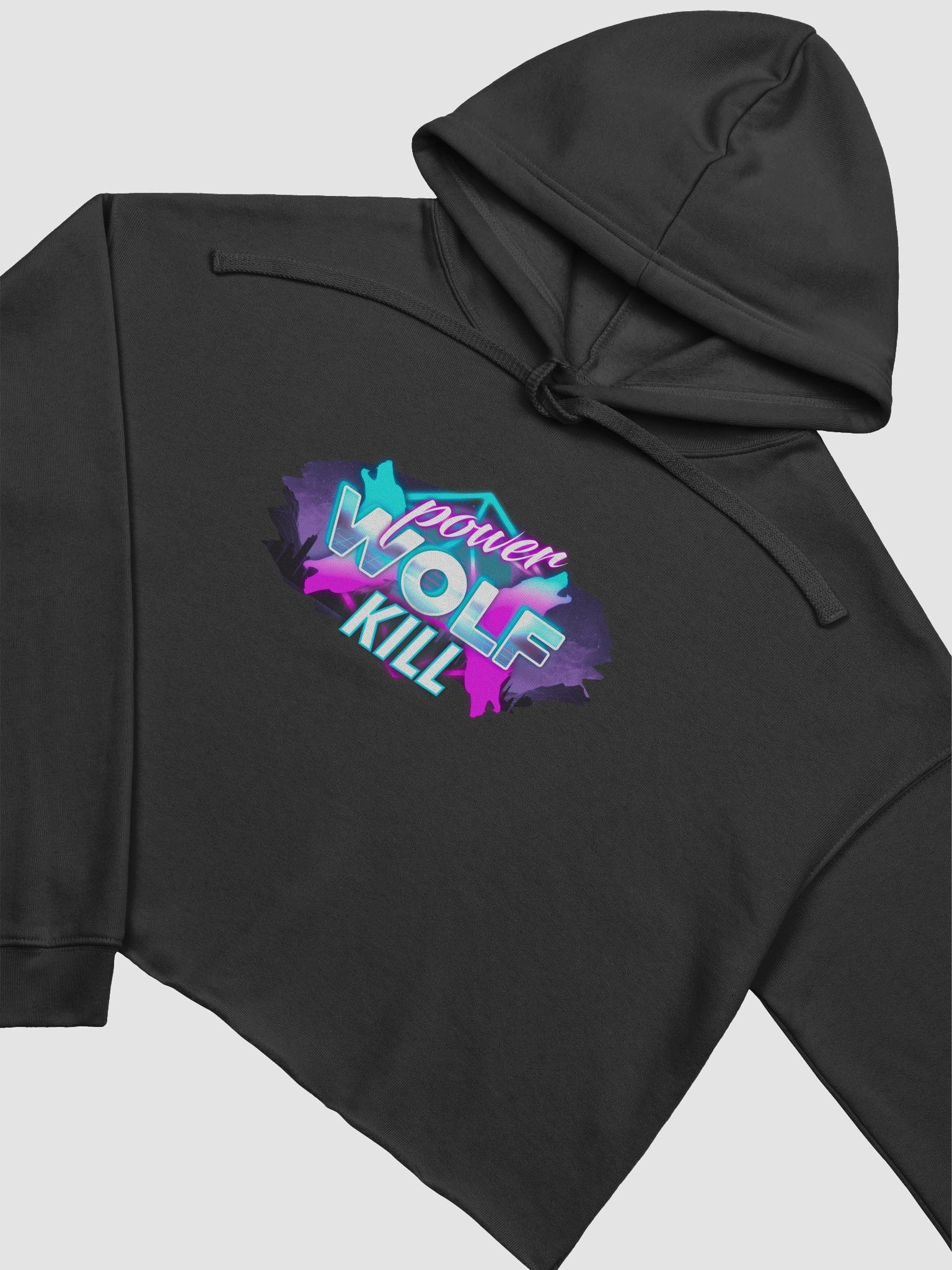 Power Wolf Kill Crop Hoodie product image (3)