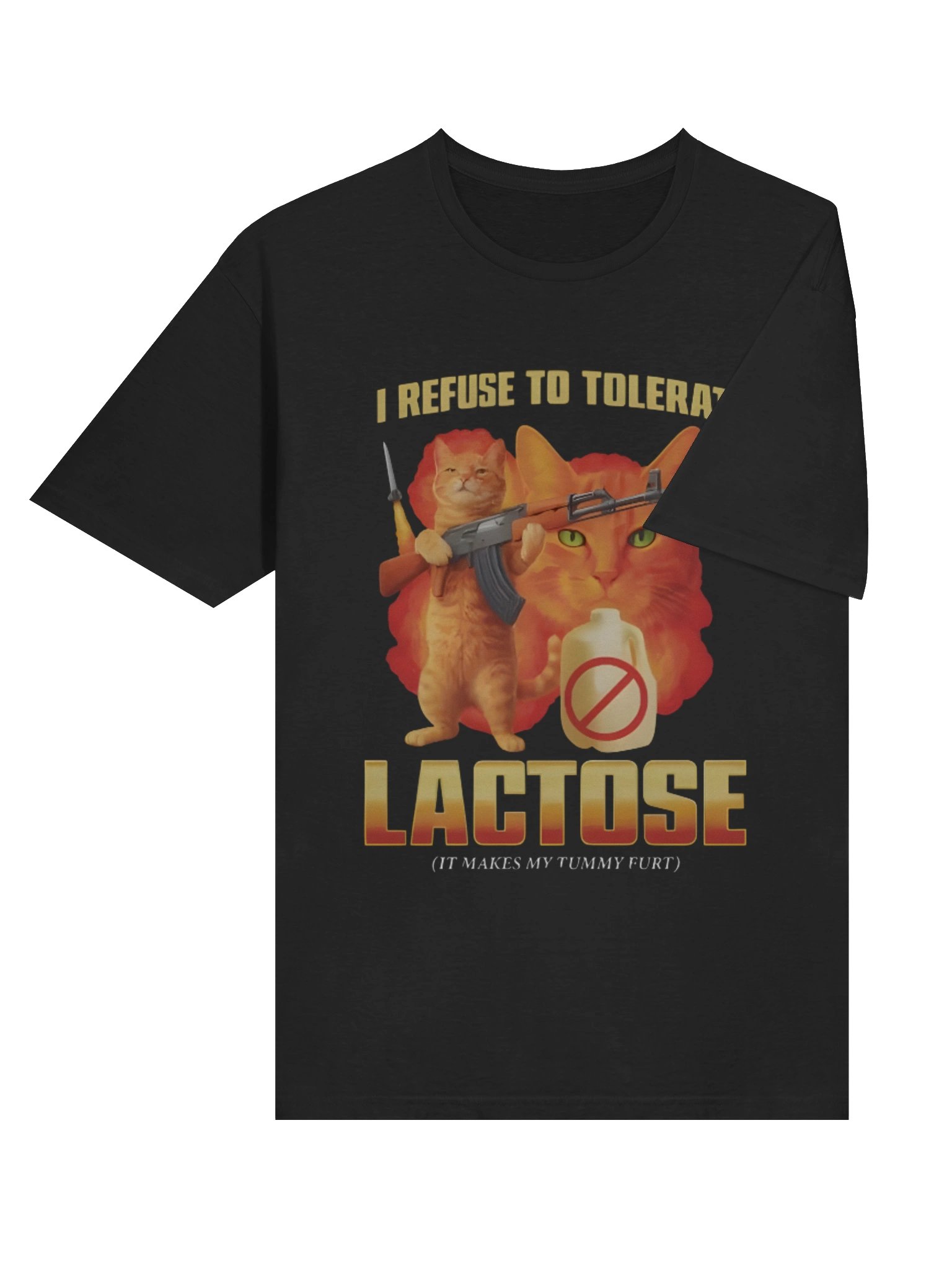 I Refuse To Tolerate Lactose It Makes My Tummy Hurt Shirt product image (4)