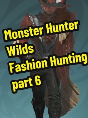 Blending power and style—because every hunt deserves a look to match. #MonsterHunterWilds #HunterFashion #StyleYourHunt