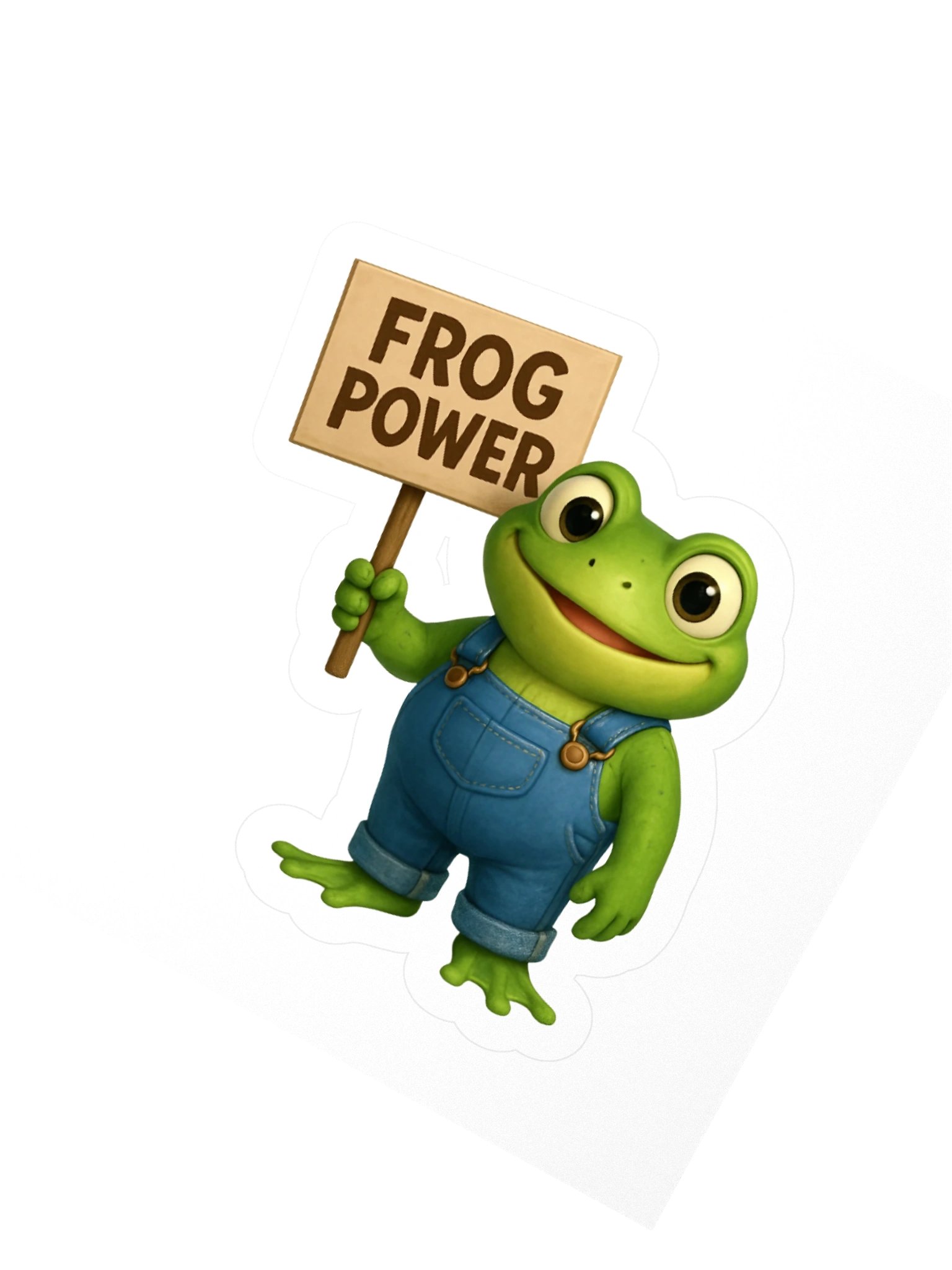 Frog Power Sticker product image (2)