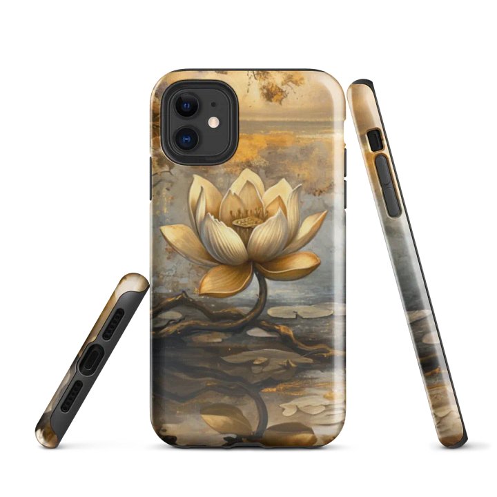 Lotus iPhone case product image (1)