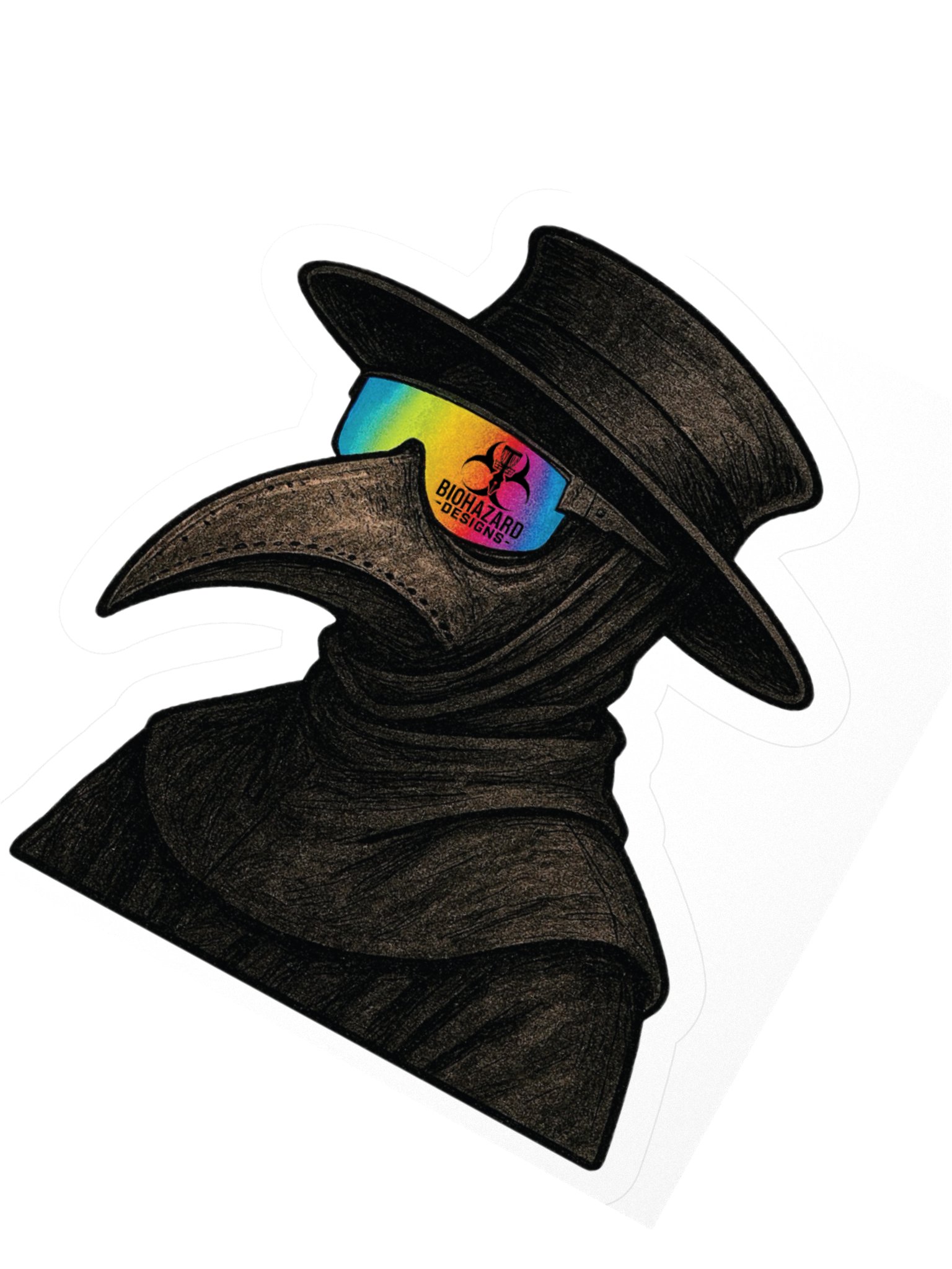 Plague Vibes Kiss Cut Stickers product image (6)