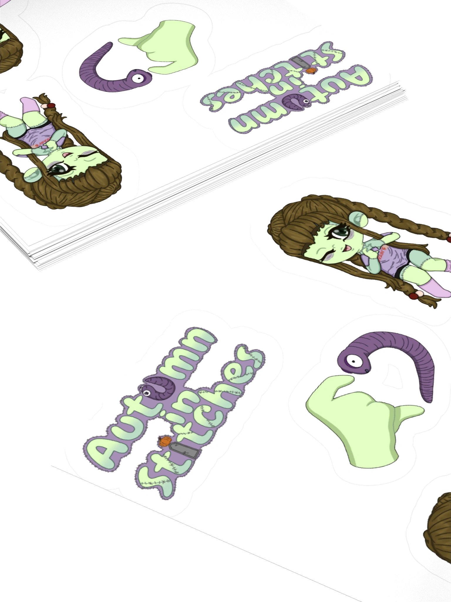 Autumninstitches Sticker Sheet product image (12)