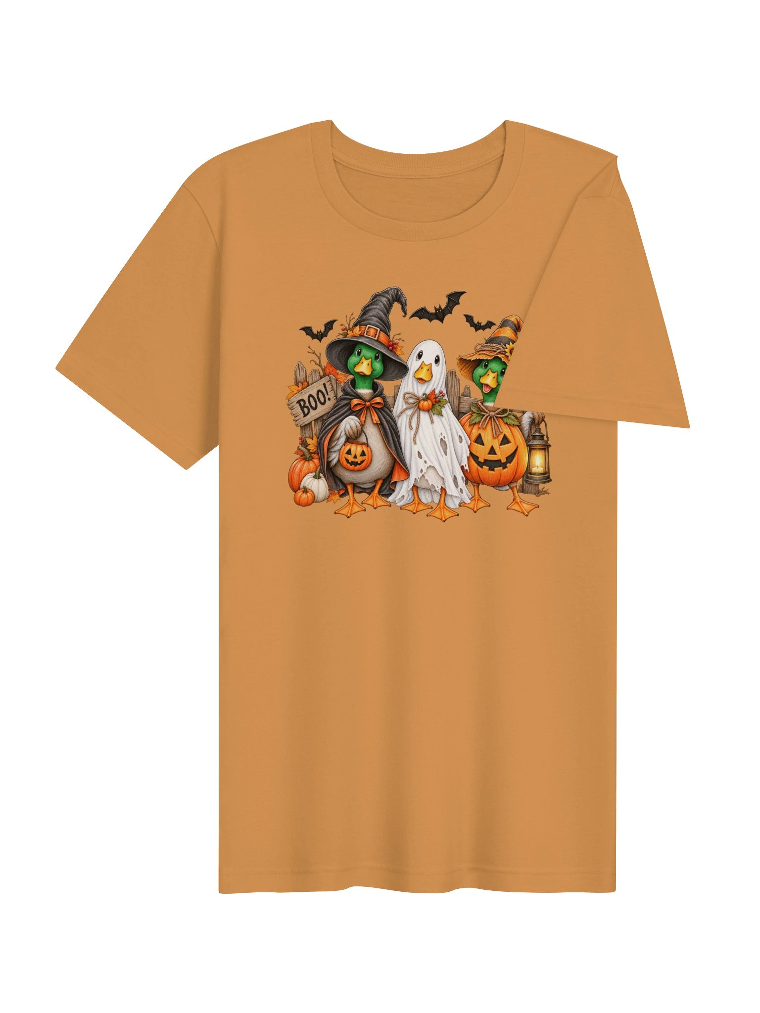 Cute Spooky Duck Costume | Tee Halloween Ducks T-Shirt product image (60)