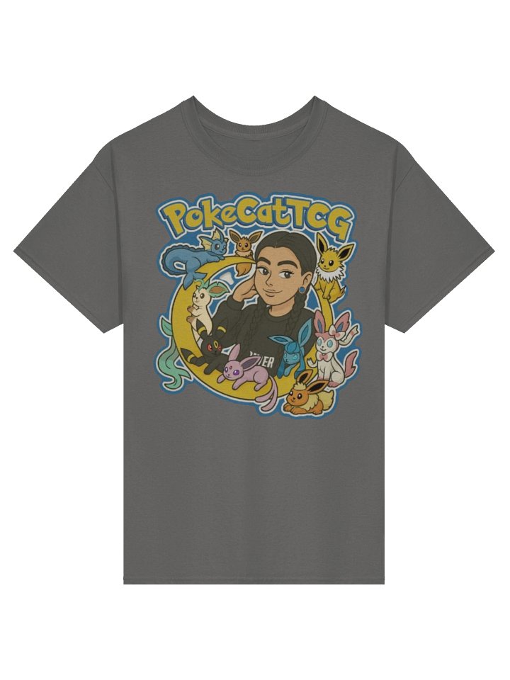 PokeCat TCG Cartoon T-Shirt product image (2)