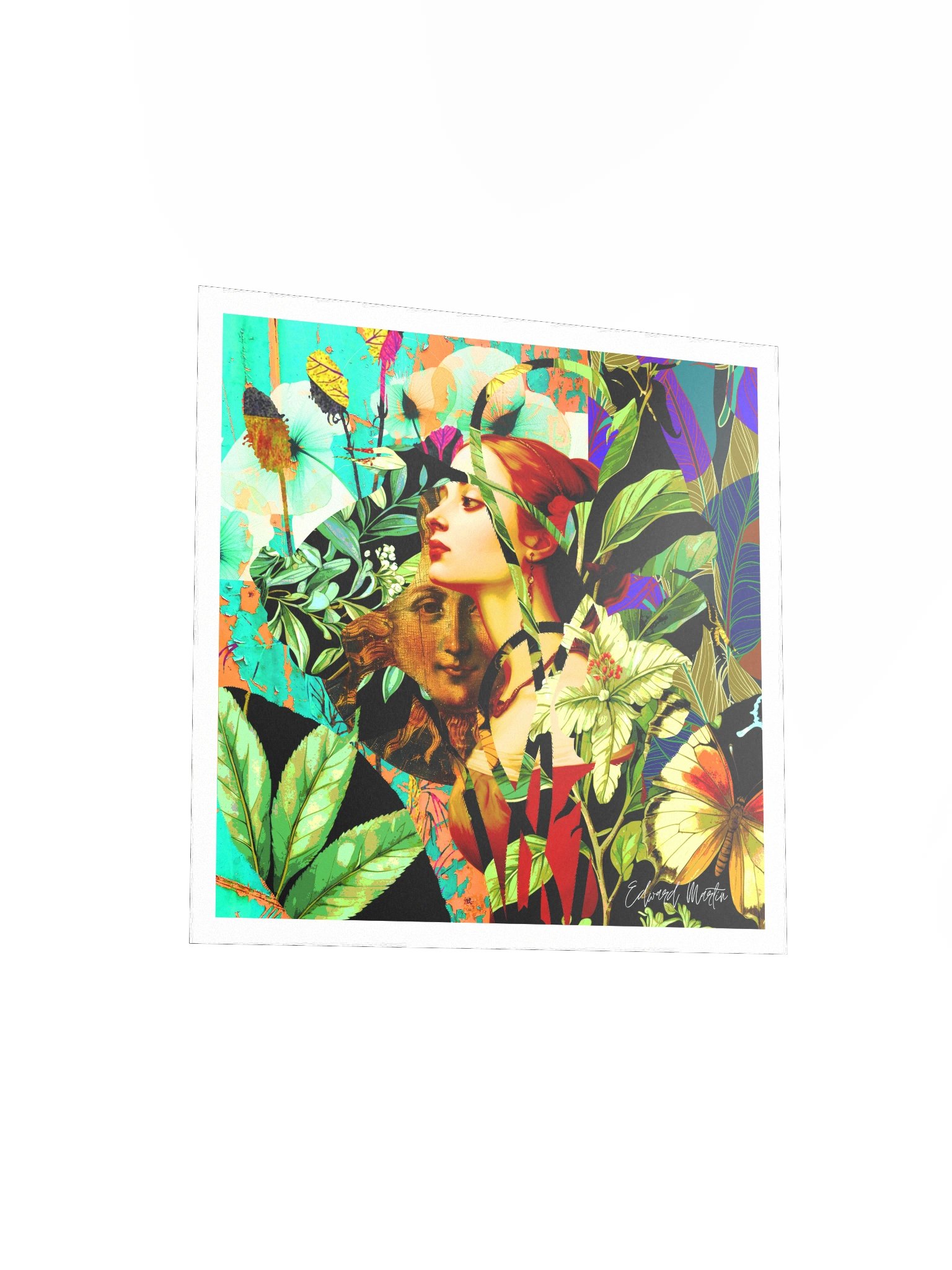 'Secret Garden of the Muse' by Edward Martin Collage Poster product image (15)
