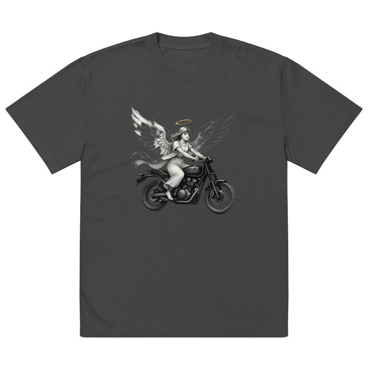 Heavenly Ride Oversized Faded T-Shirt product image (2)