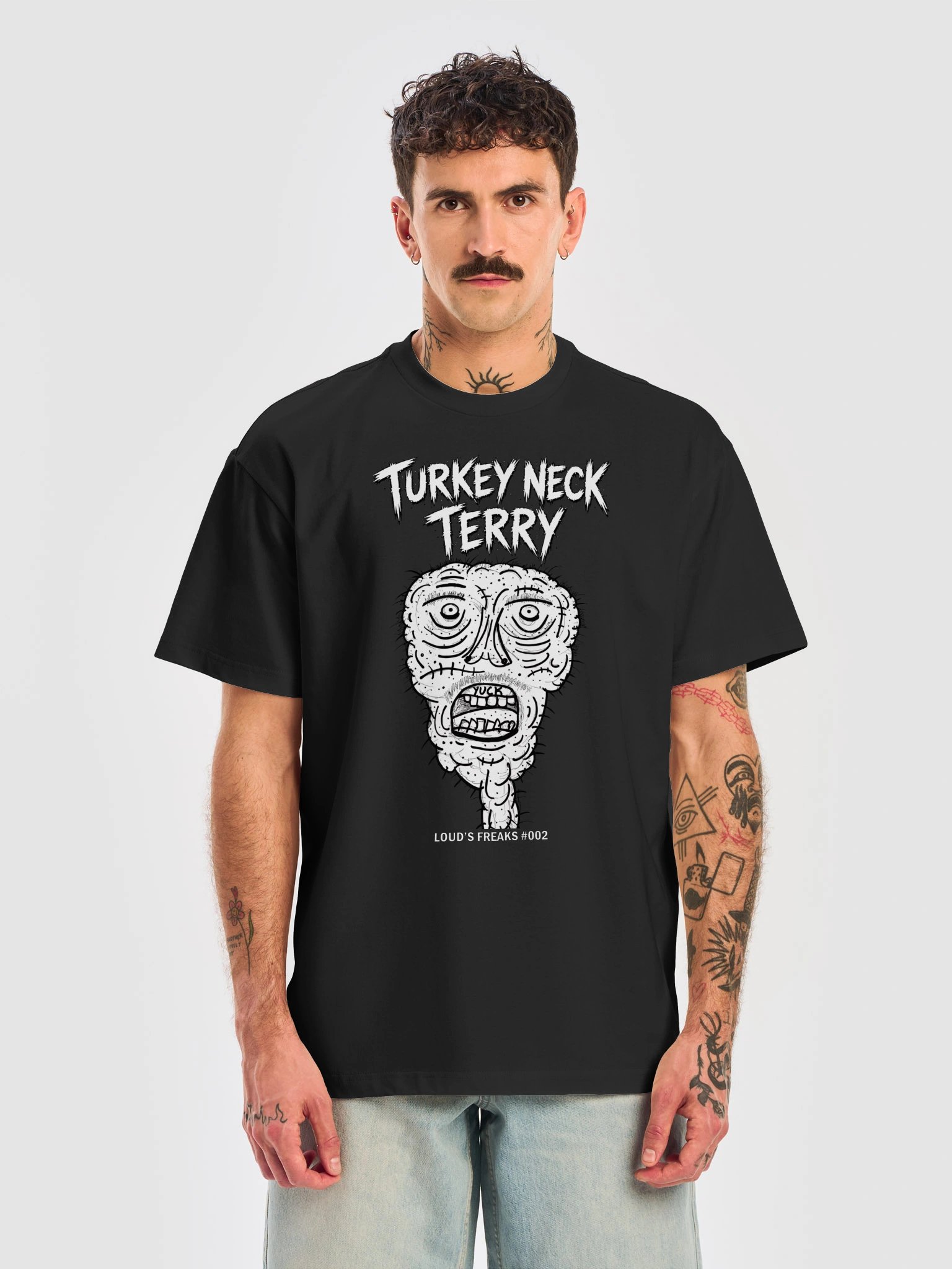 LOUD’S FREAKS #002: Turkey Neck Terry Tee product image (5)