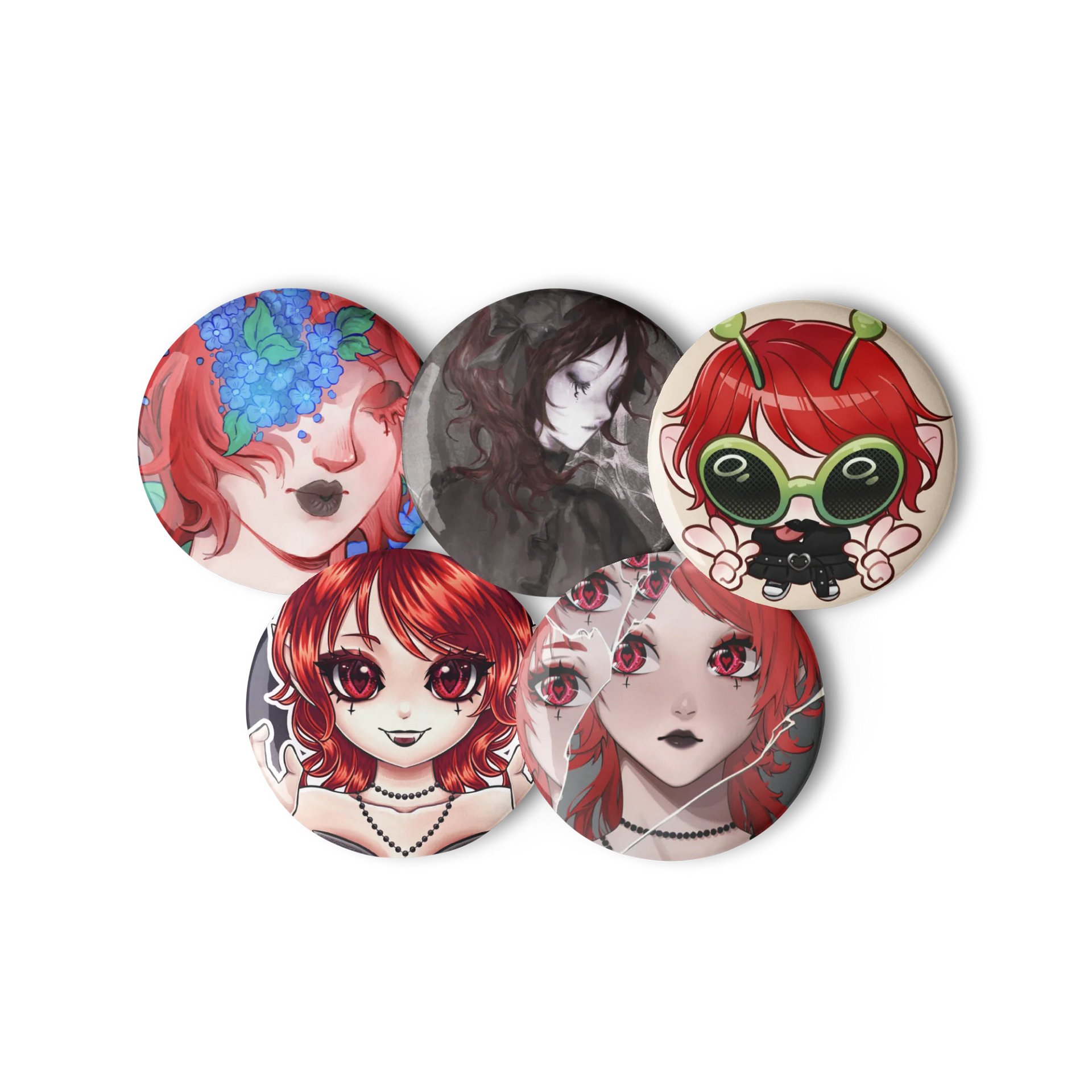 Sampire Button Pin Collection product image (3)