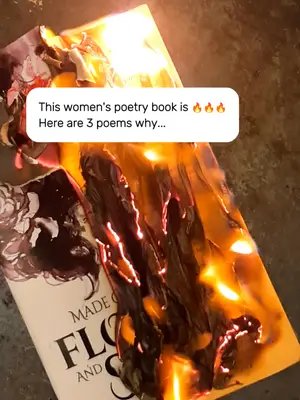 Women's poetry, perfect for the fans of Rupi Kaur, Sylvia Plath, Maya Angelou and more.  Book: Made of Flowers and Steel. ✨ Author: Sameer Kochure. Music: Hriday Talur. ❤️😇 #poetrytok #rupikaur #poetry #booksforwomen  #womenspoetry  poetrytube poetrygram  empoweringpoetry bookrecommendations 