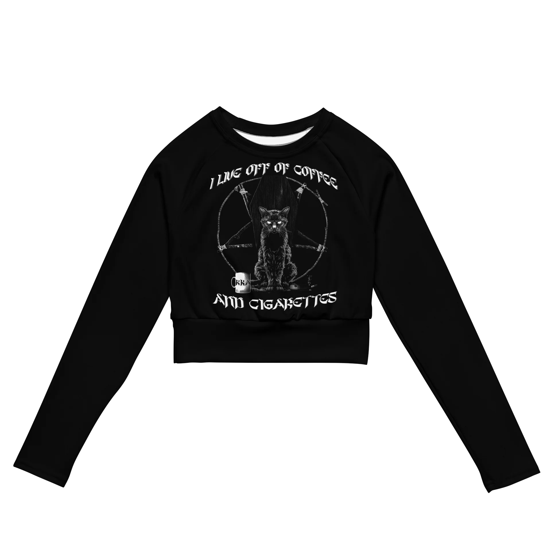 Vices & Vibes L/S Crop Top product image (1)