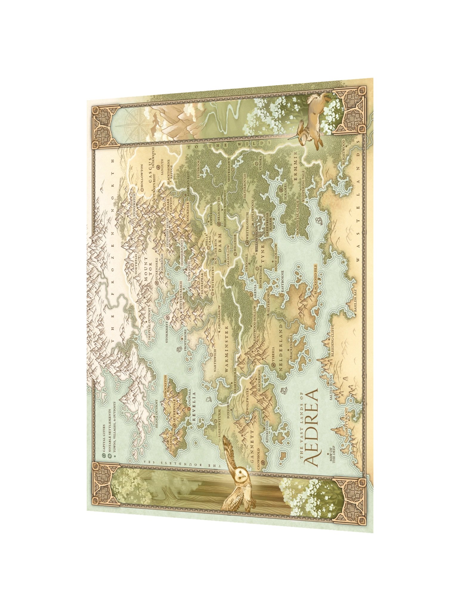Tales of Aedrea Map product image (2)