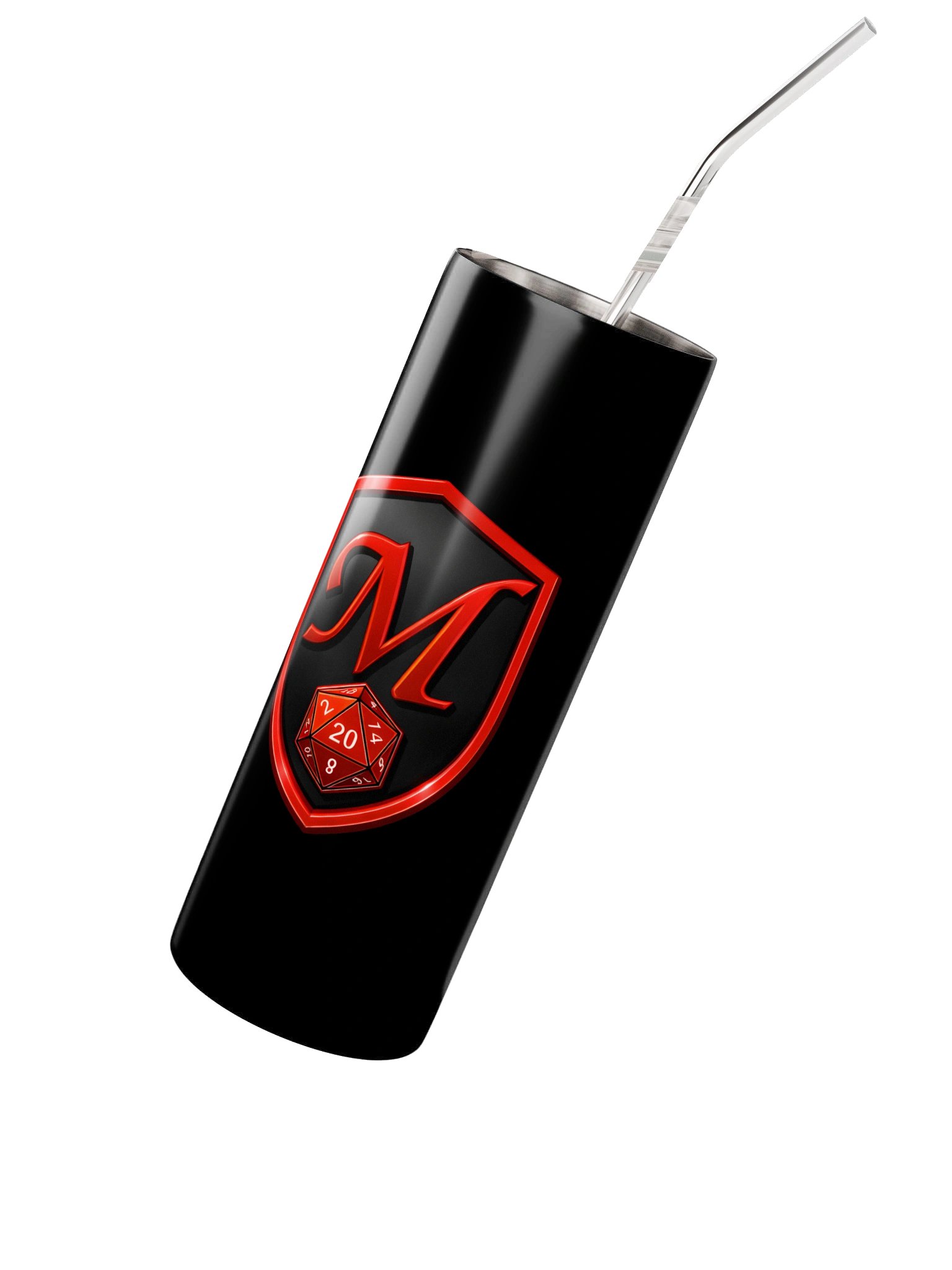 MooreDnD Shield Logo Steel Tumbler product image (3)