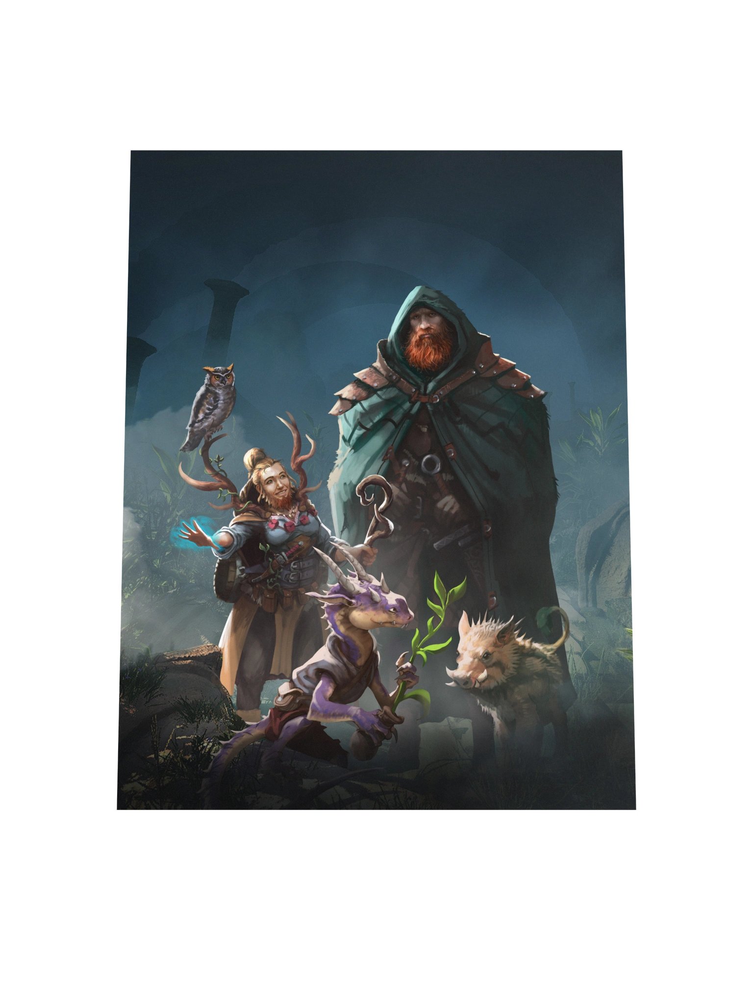 Sword & Thistle Art Print product image (7)