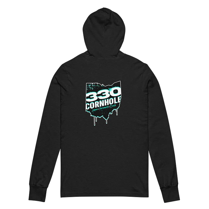 Bella+Canvas Ohio 330 Cornhole Graphic Lightweight Hoodie product image (2)