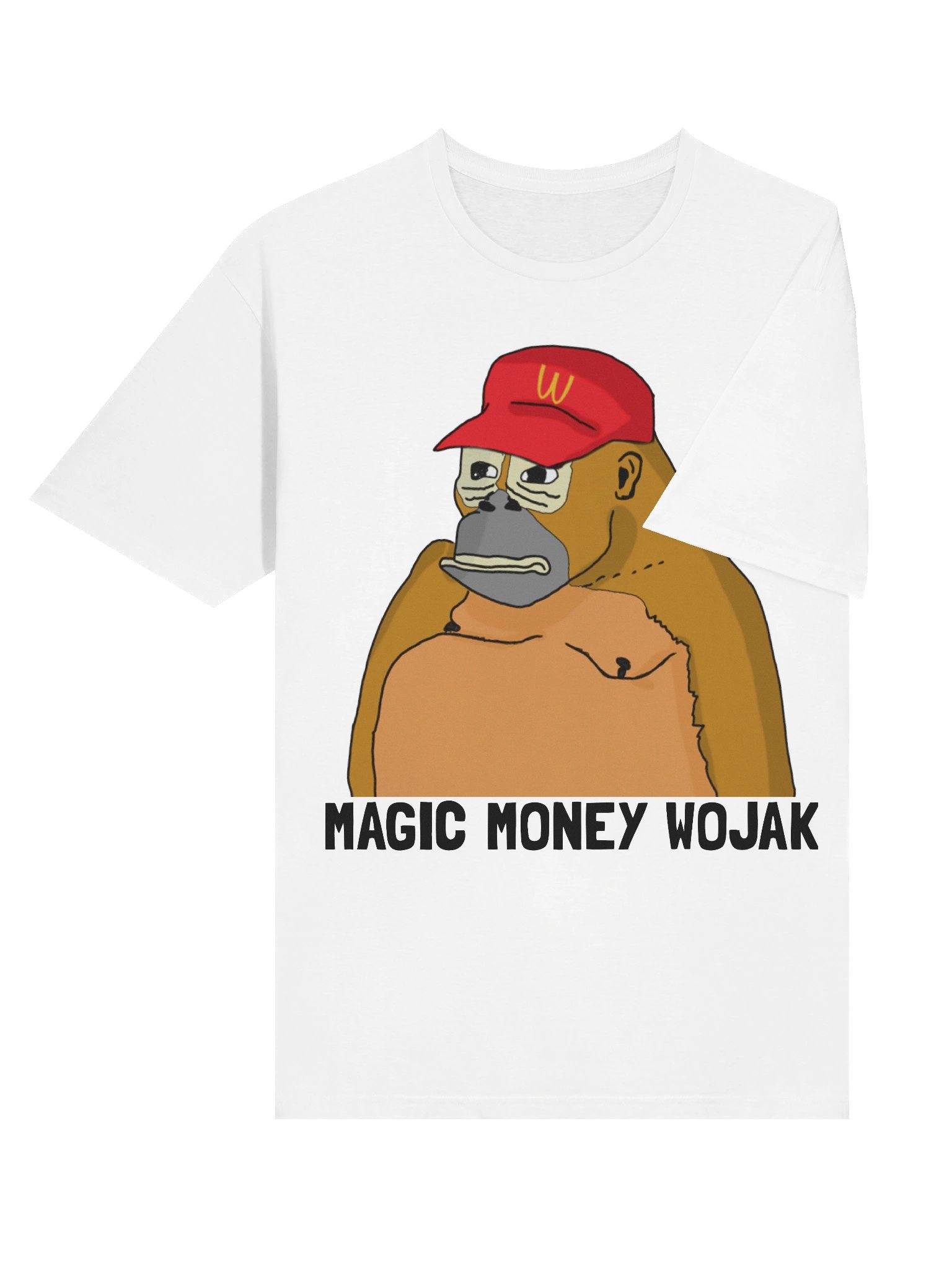 Wojak Tee - Wagedonald Ape 🦧🍔 product image (6)