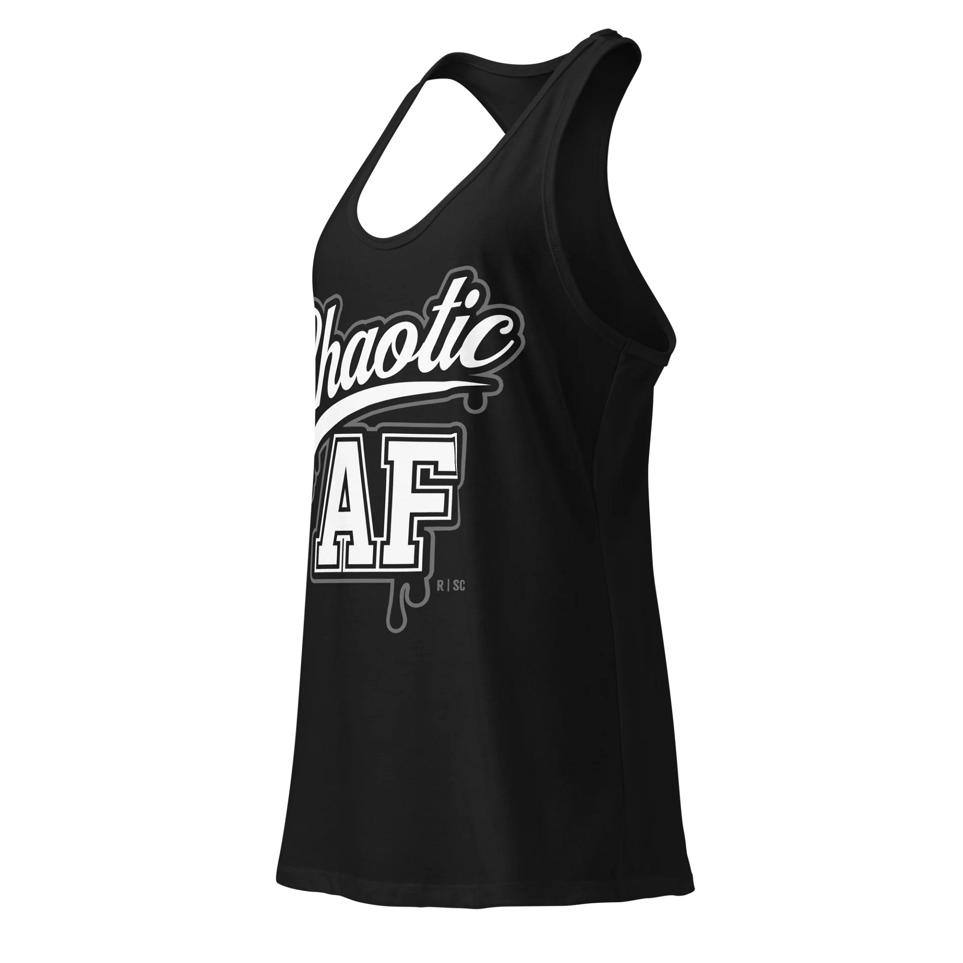 Chaotic AF Racerback Tank (Solid) product image (3)