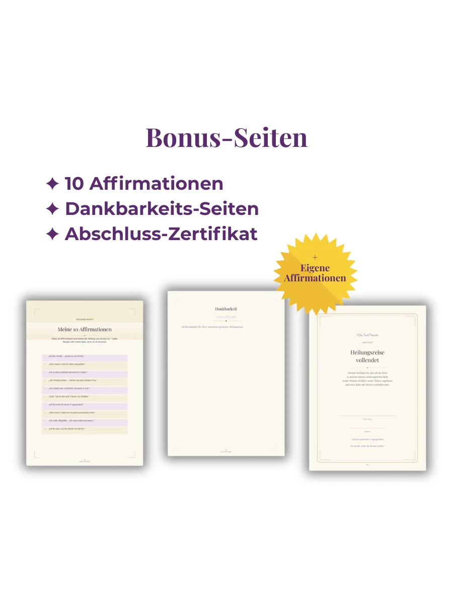Inneres Kind Healing Journal – Dein sanfter Begleiter auf deiner Heilungsreise (Digitaler Download / PDF) product image (7)