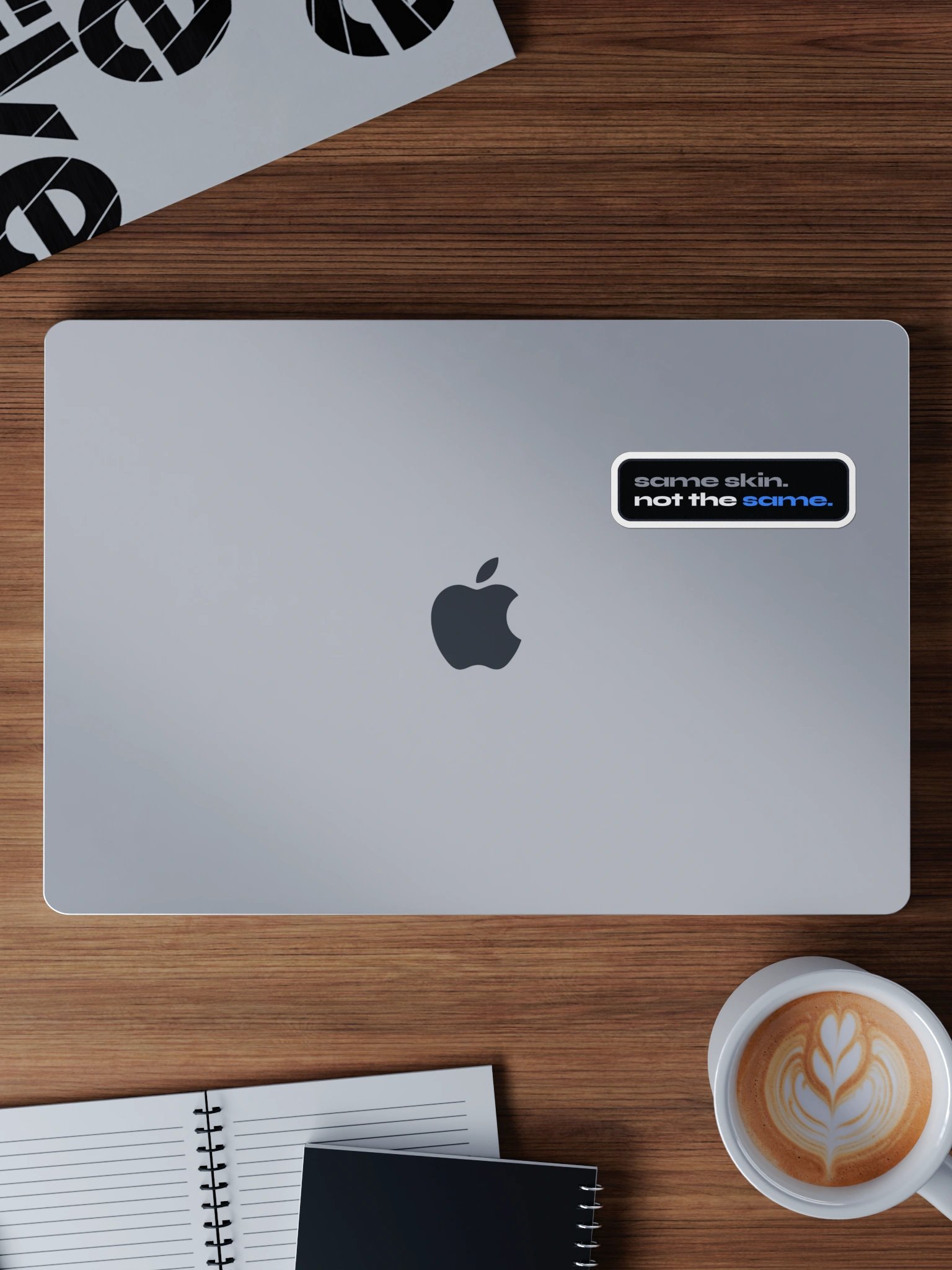 Same Skin. Not the Same. Die-Cut Sticker product image (4)