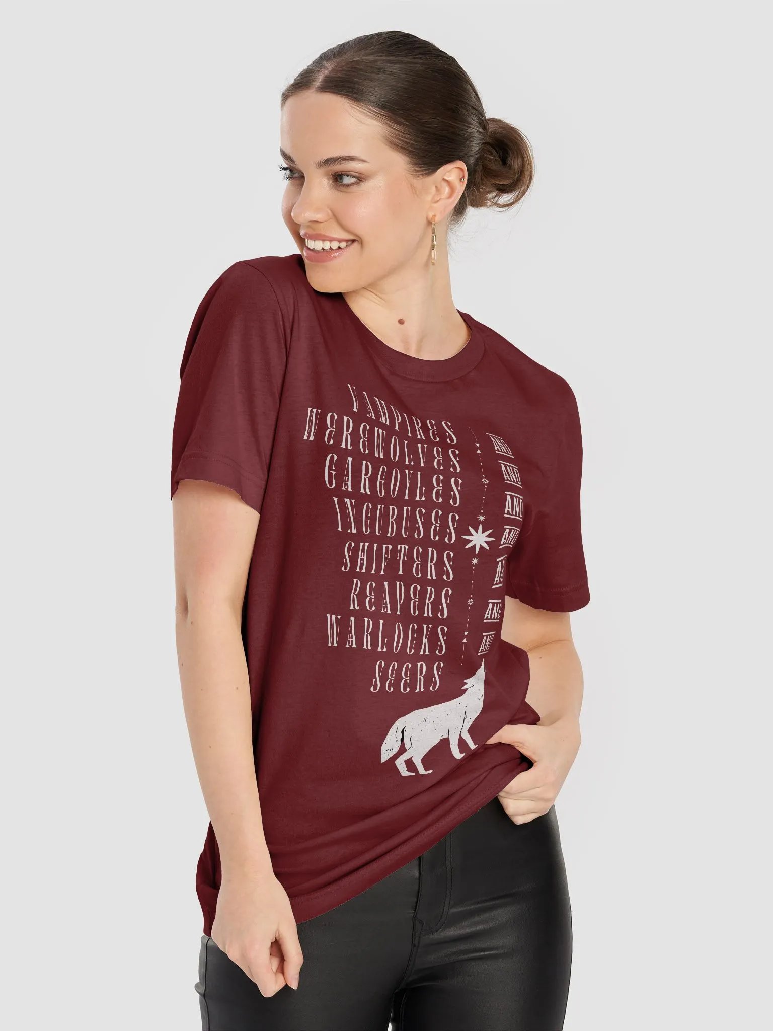 PNR & Urban Fantasy Creatures Soft Short-Sleeve Tee product image (78)
