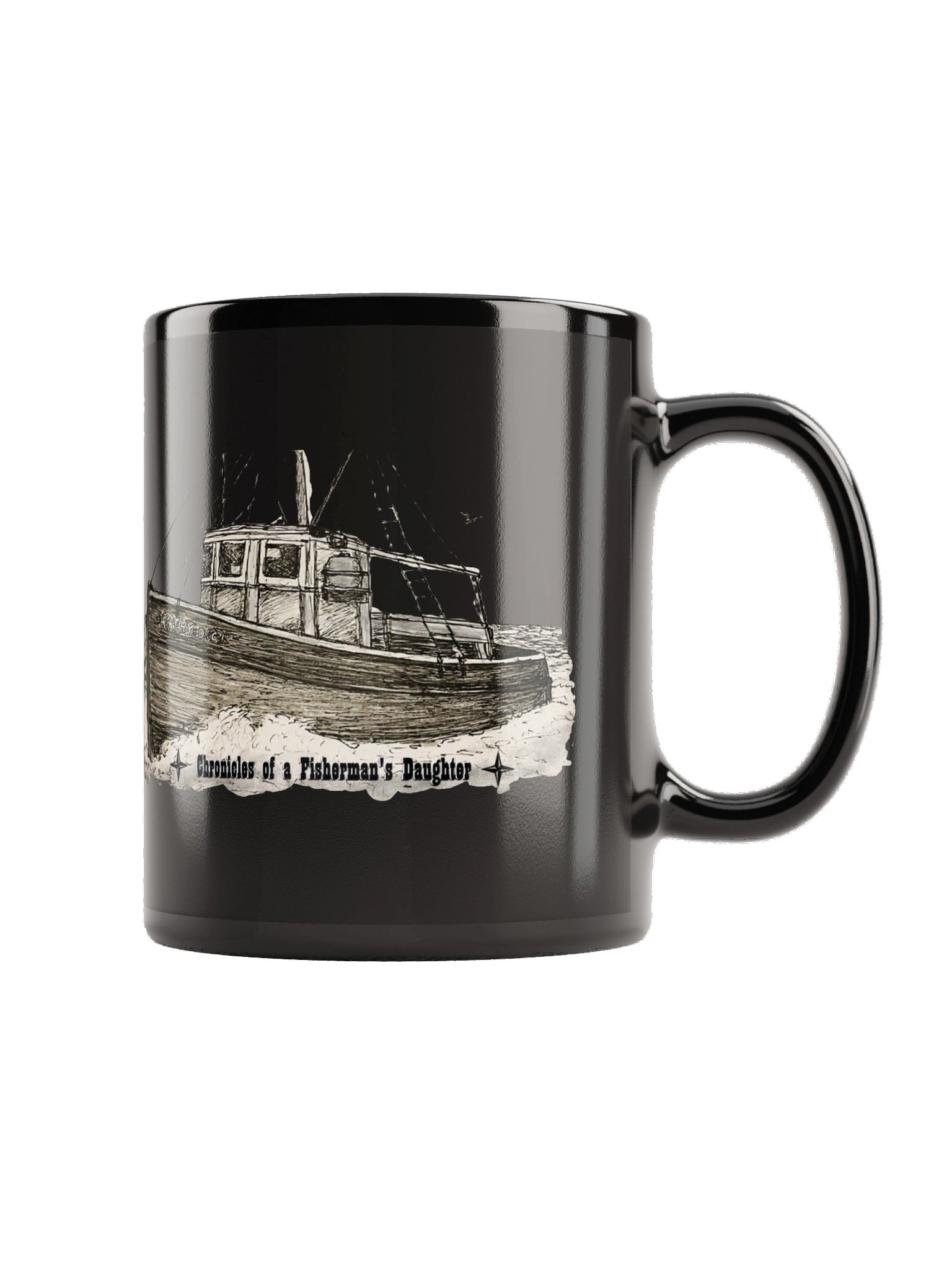Chronicles Ceramic Mug (Black) product image (5)