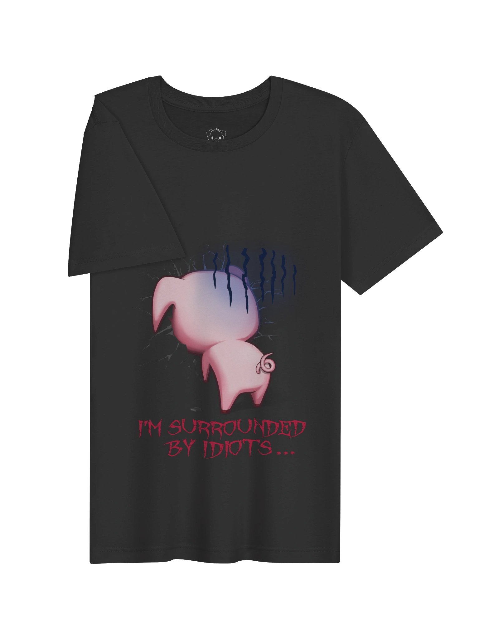 Only idiots Tee product image (3)