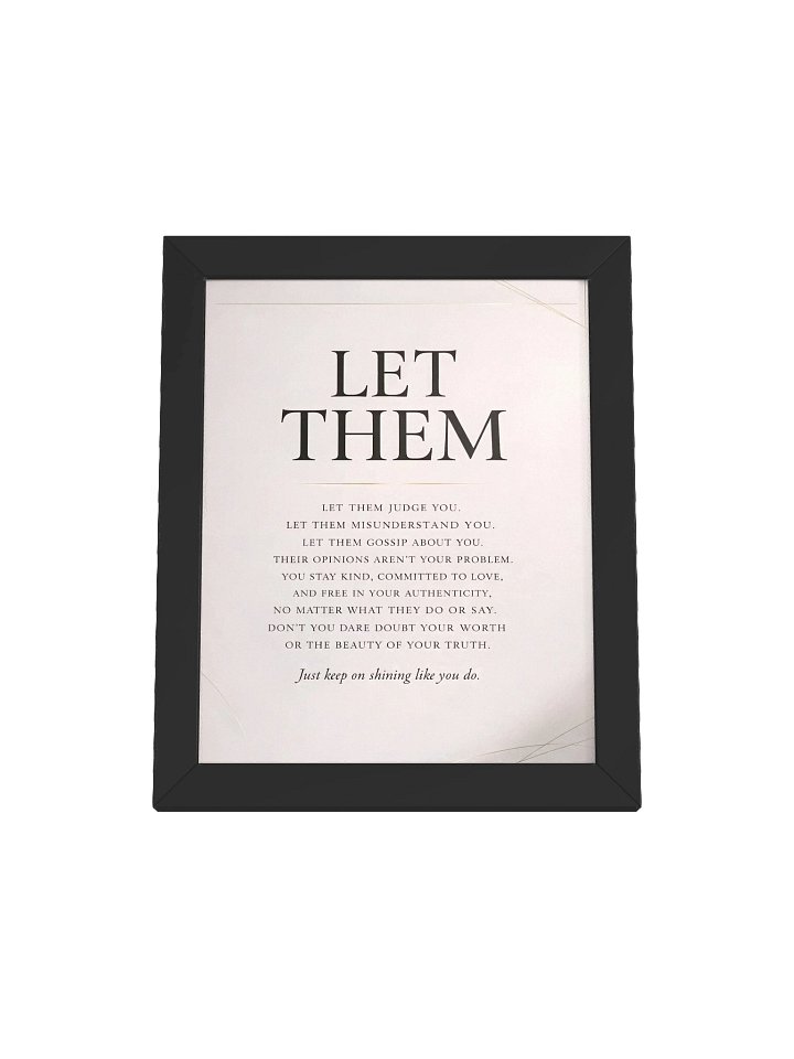 LET THEM — A Powerful Reminder to Stay True to Yourself product image (5)