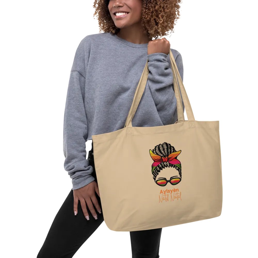 Ayisyèn Natif Natal Organic Tote product image (5)