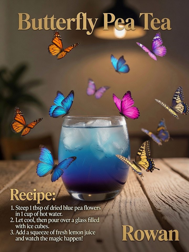 Recipes: Butterfly Pea Tea product image (1)