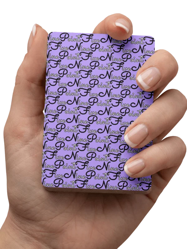 NinePointFive Logo Poker Cards product image (2)