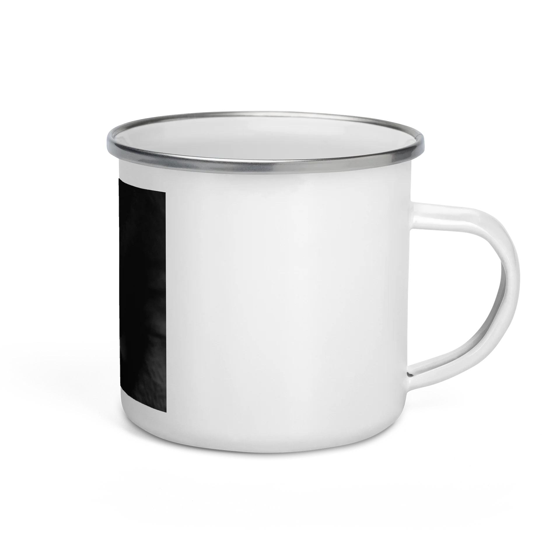 Moody Portrait Enamel Camp Mug product image (1)