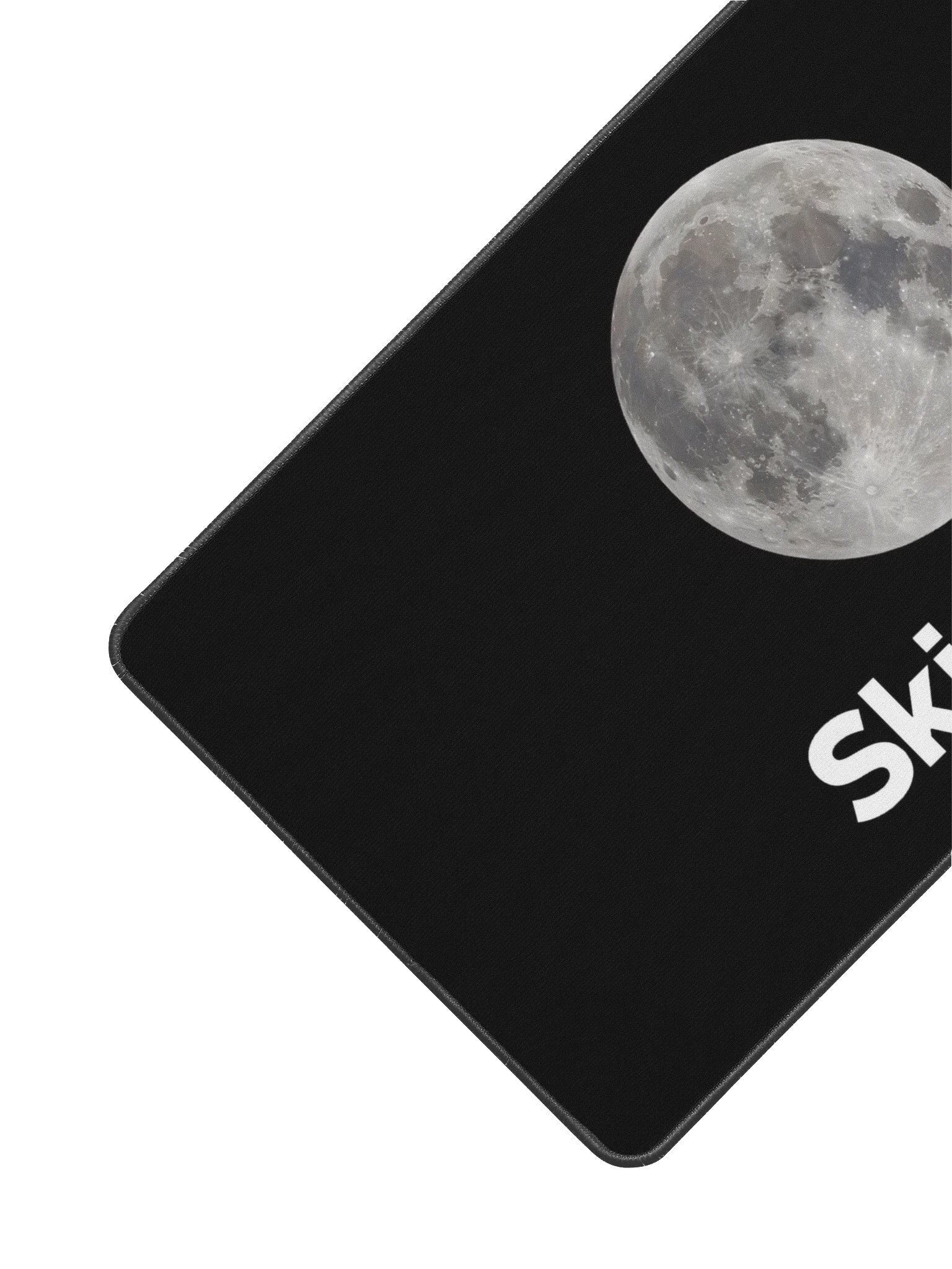SkiesLIVE Moon Desk Mat (Black) product image (3)