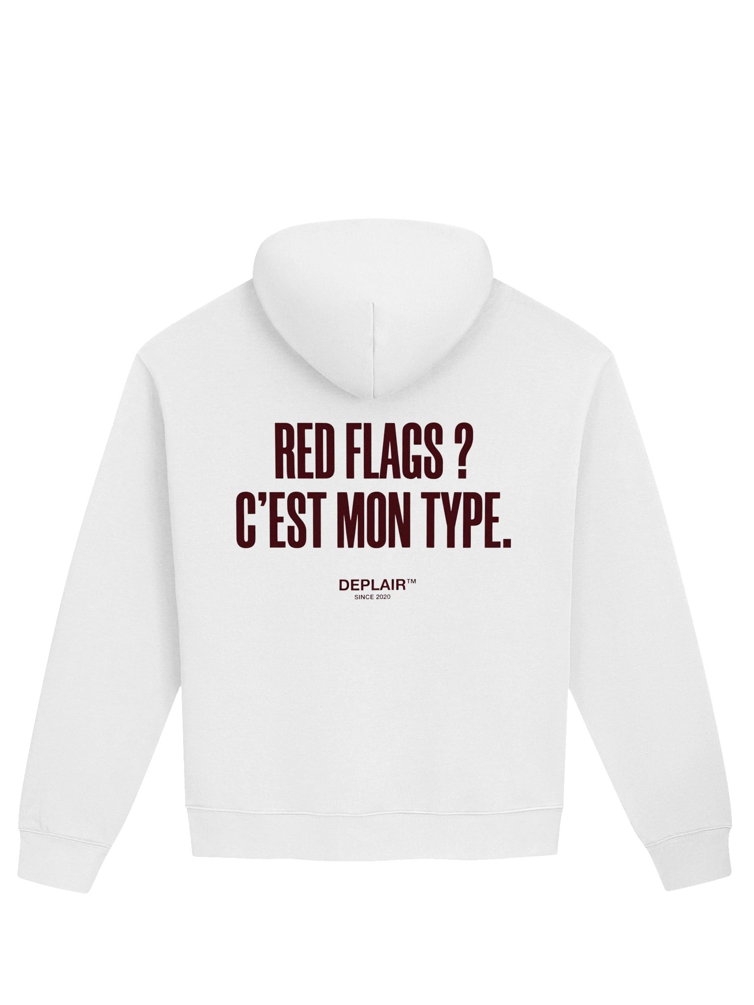 Red Flags ? C’est mon type — Hoodie unisexe product image (1)