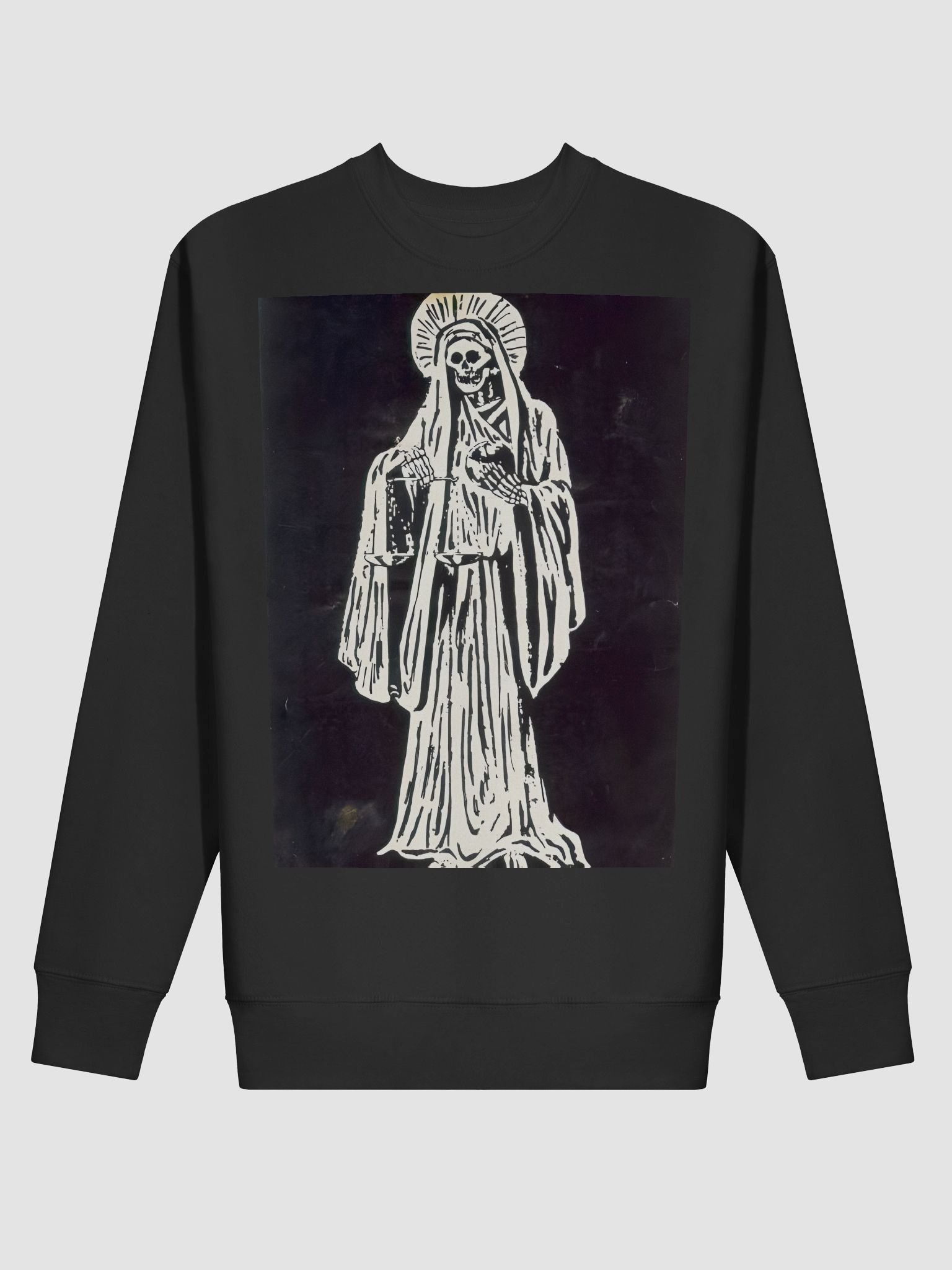 santa muerte sweater product image (2)